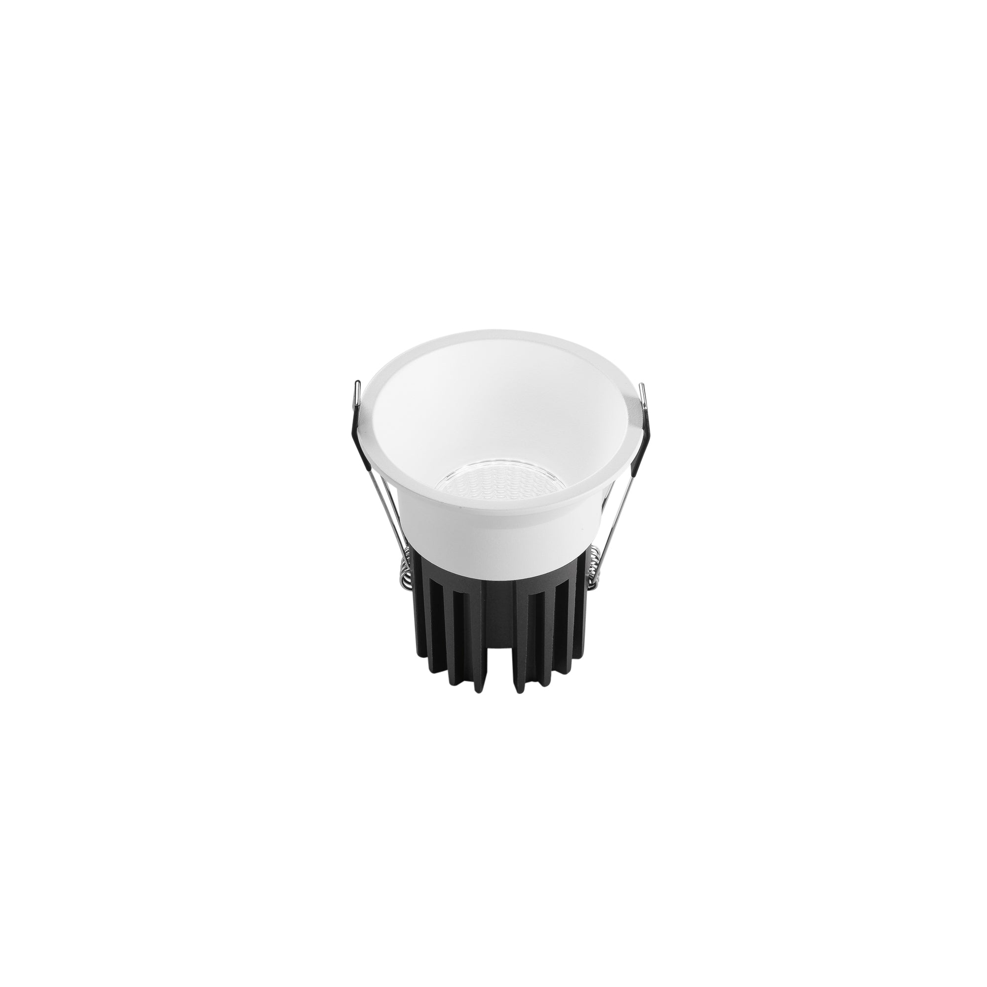 QUARK recessed LED spotlight in anti-glare aluminum CCT - 18W - white - Intec