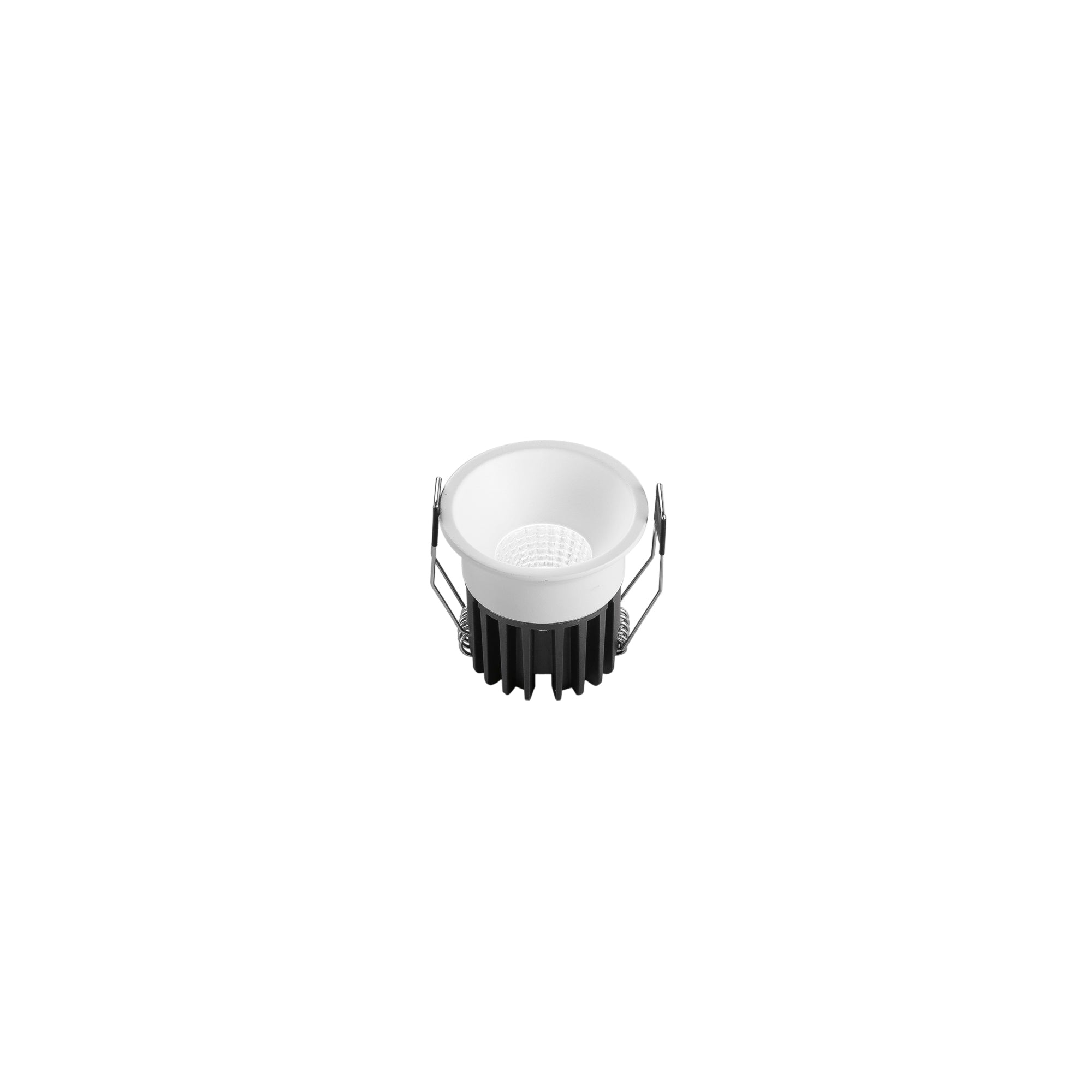 QUARK recessed LED spotlight in anti-glare aluminum CCT - 8W - white - Intec
