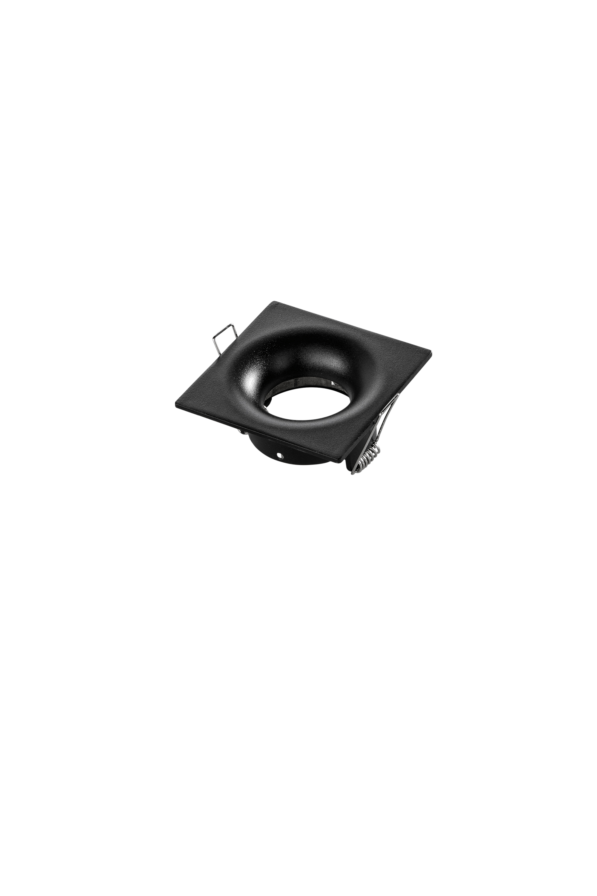 REIKON recessed light in aluminum GU10 IP65 - Square - Black - INTEC