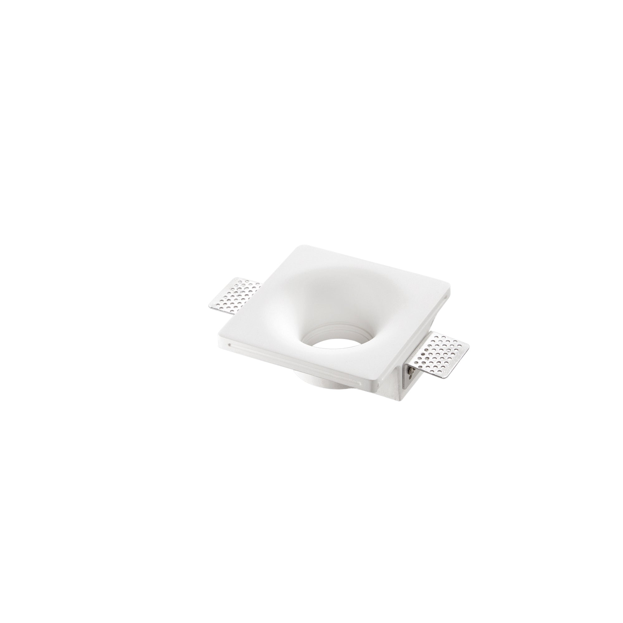 SENSO recessed spotlight in paintable white plaster 1 light GU10 - Intec