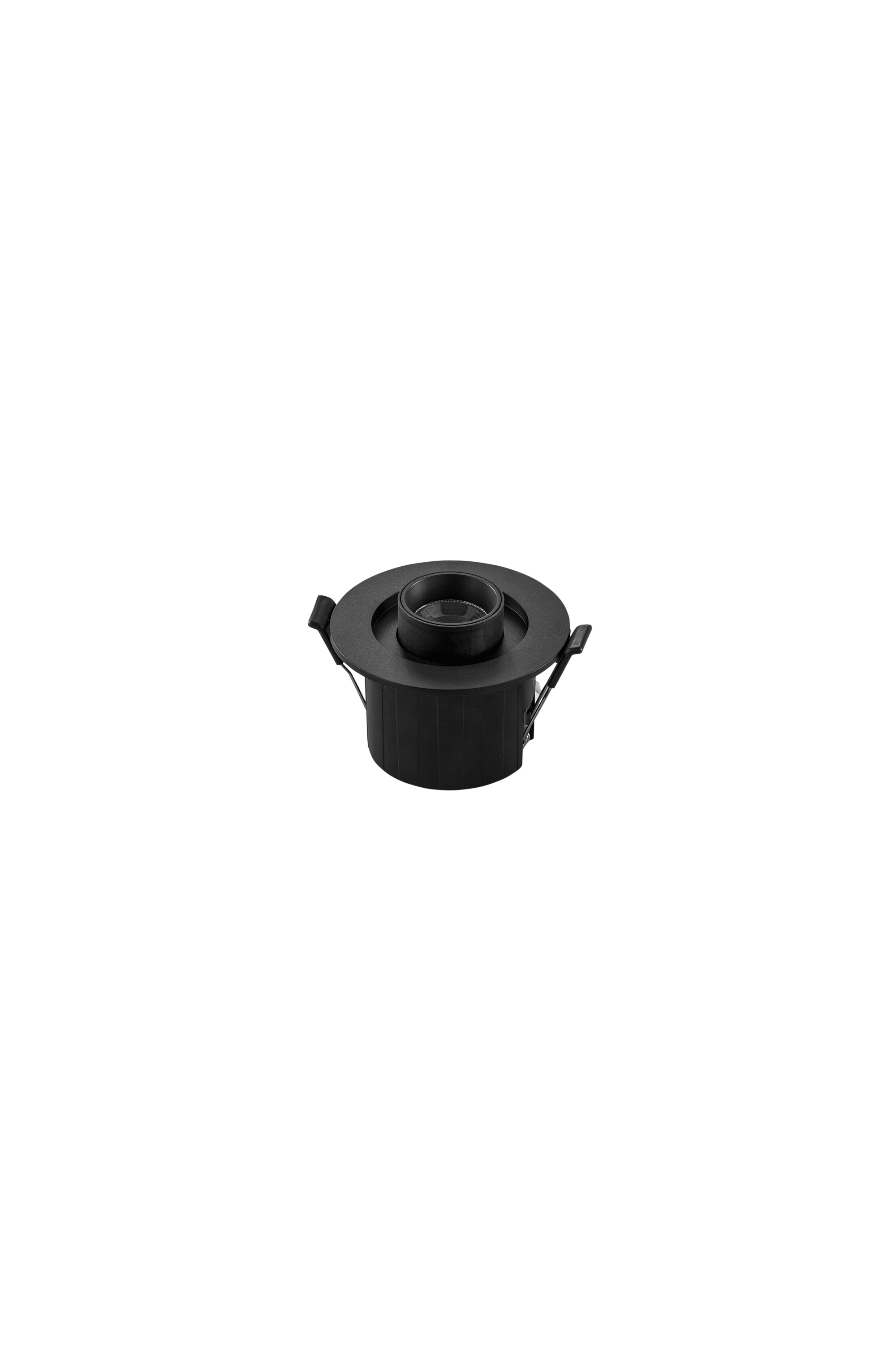 SIDER recessed LED spotlight anti-glare pull-out and adjustable - 1 light - black - INTEC