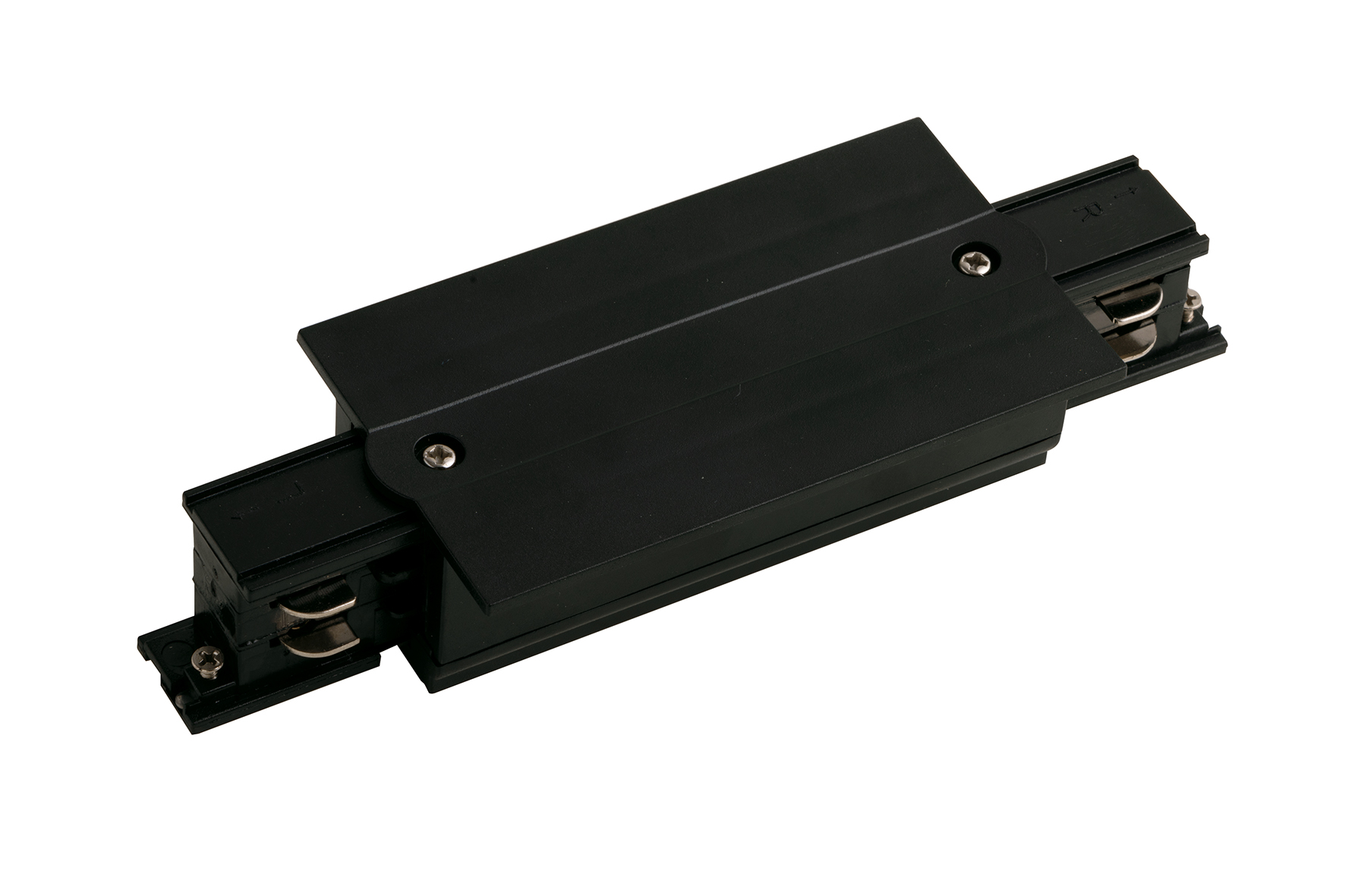 Linear connector for black three-phase system tracks - Intec