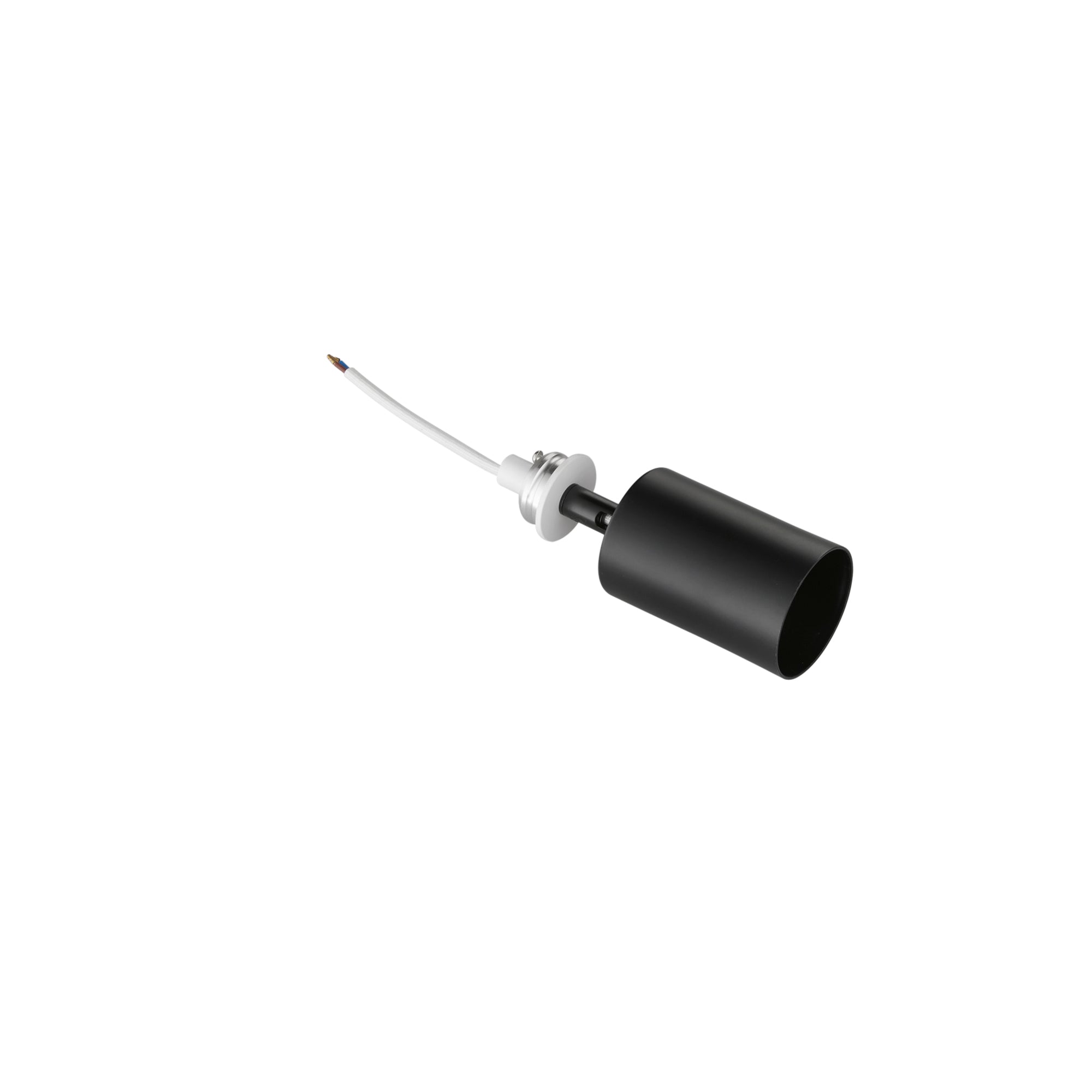 VULKAN GU10 recessed light in black plaster - Intec