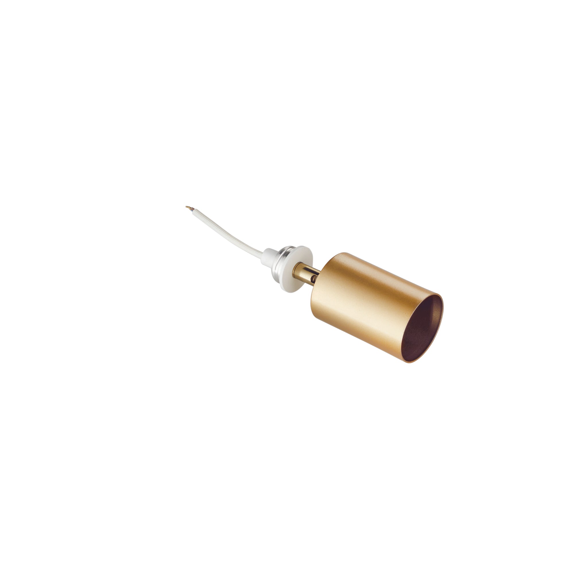VULKAN GU10 recessed light in gold plaster - Intec