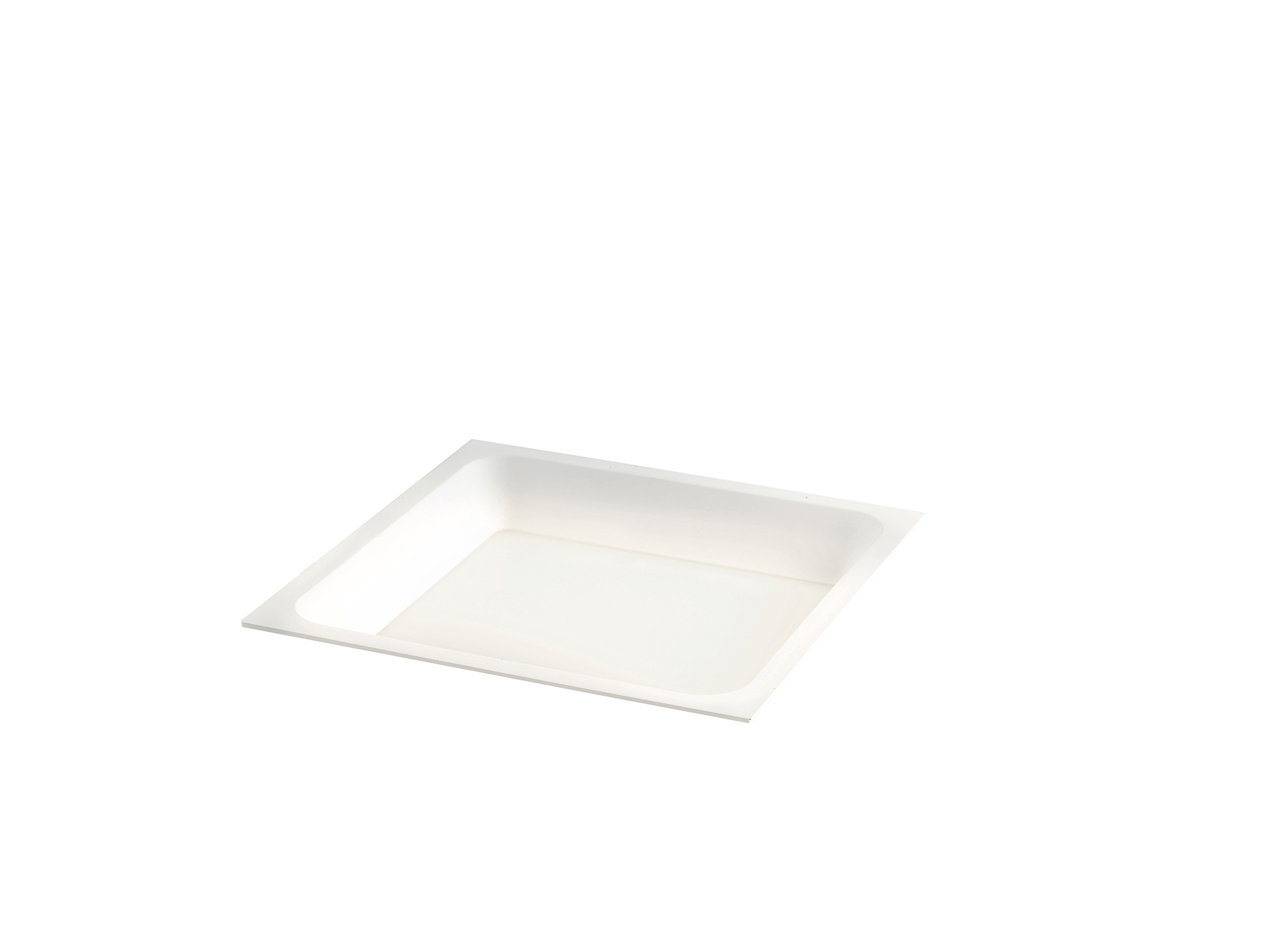 XANTO square white LED recessed spotlight with anti-glare light 30W natural light 22x22cm - Intec