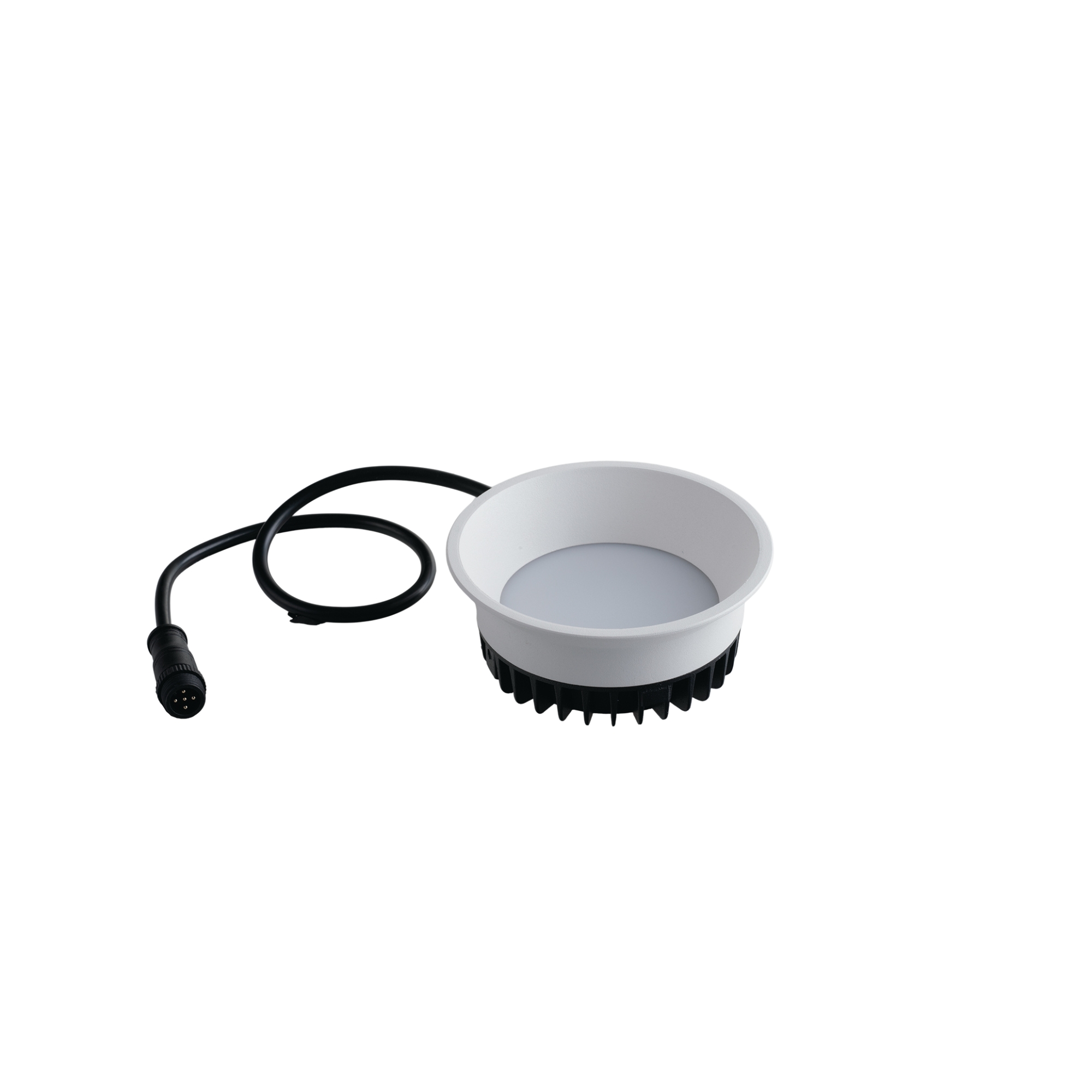 XANTO white LED recessed spotlight 12W 4000K + RGB DC24V easy home automation - Intec