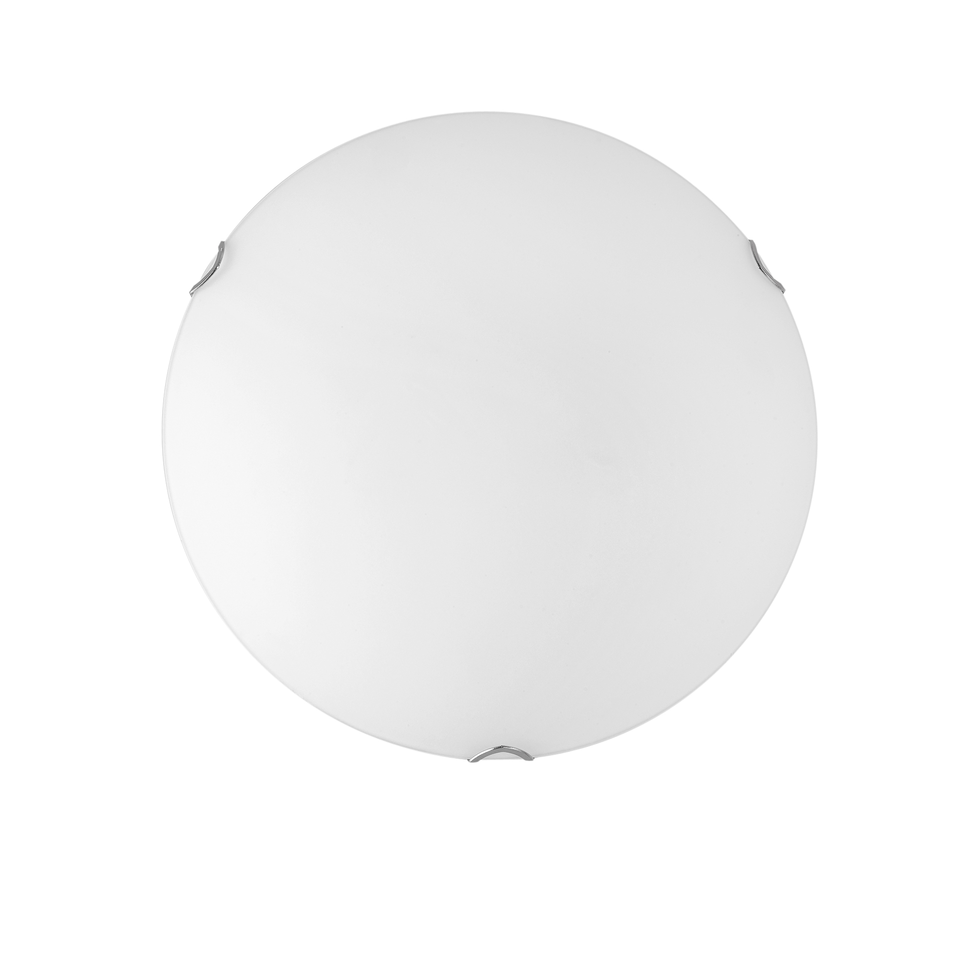 OBLO ceiling light in white glass Ø 50 cm - Luce Ambiente e Design