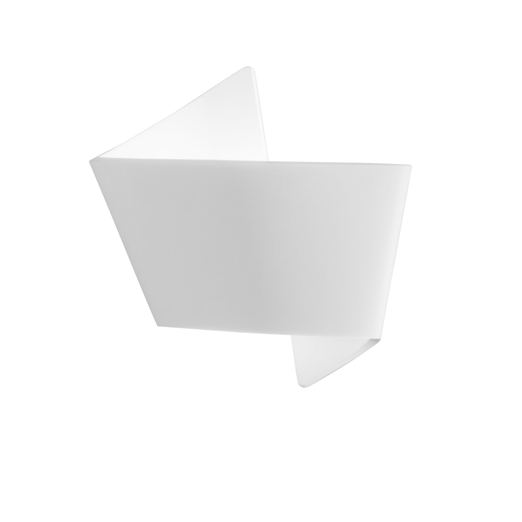 ORIGAMI wall light in paintable plaster - Luce Ambiente e Design
