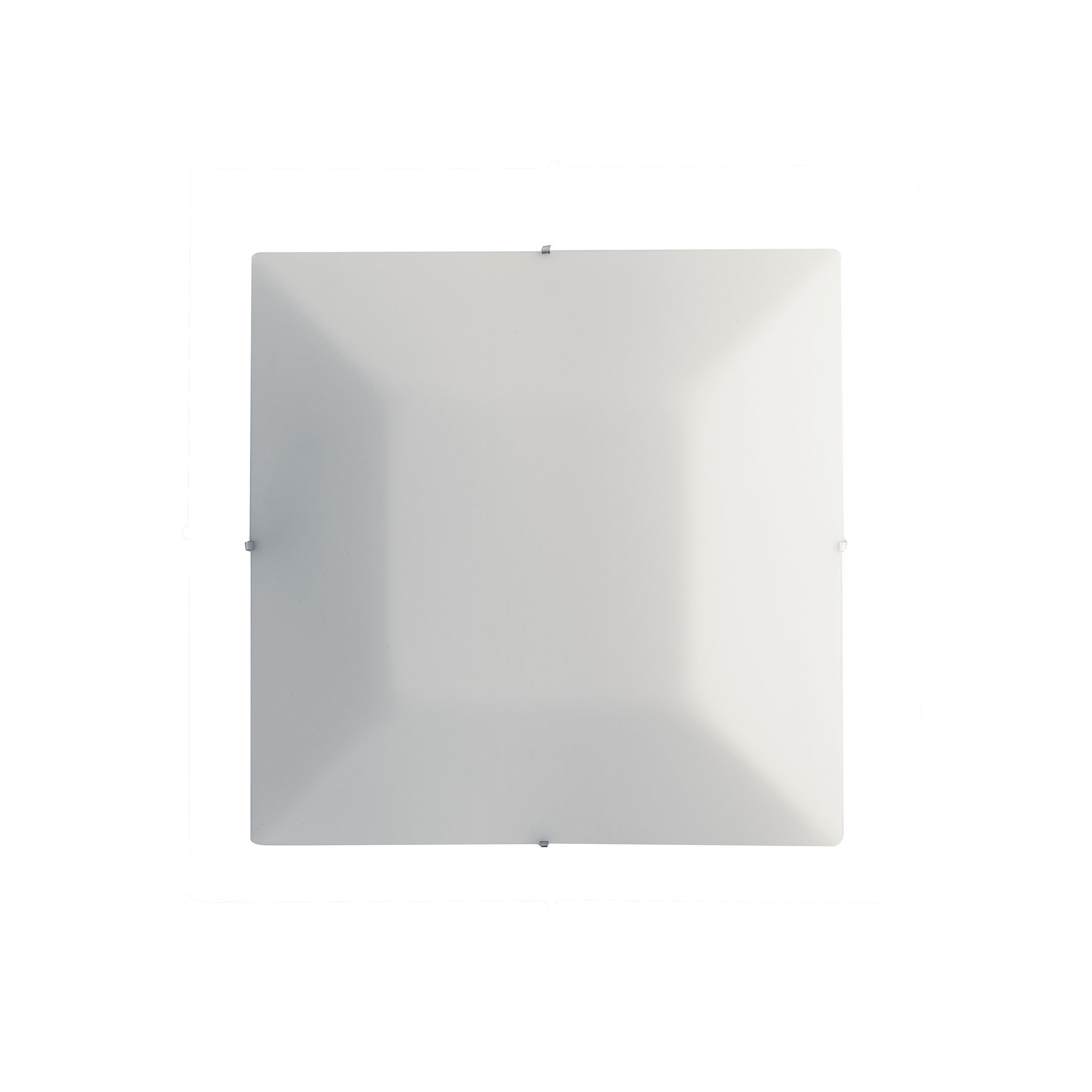 OSIRIDE ceiling light in white glass 40 x 40 cm - Luce Ambiente e Design