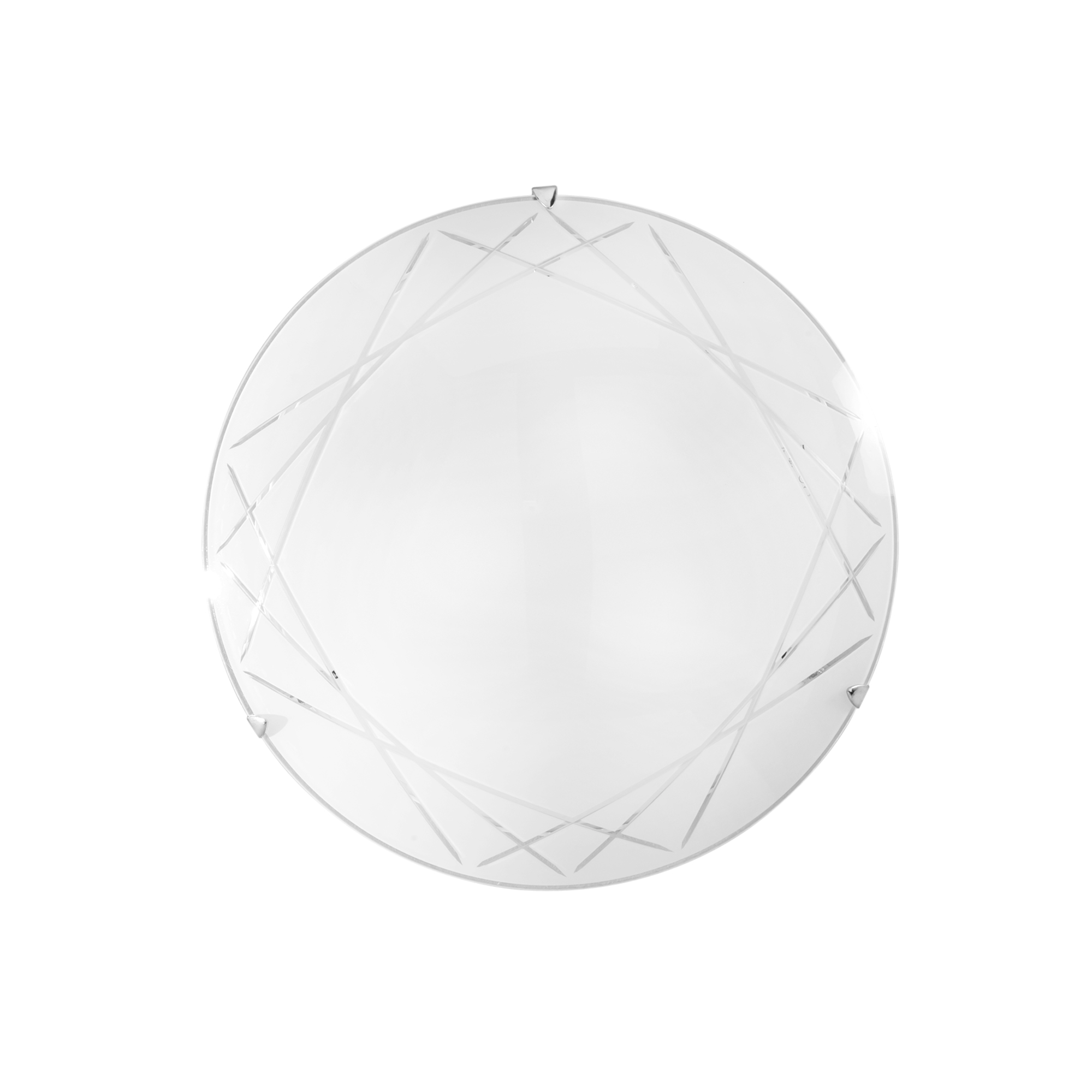 PARADISE ceiling light in white glass Ø 40 cm - Luce Ambiente e Design