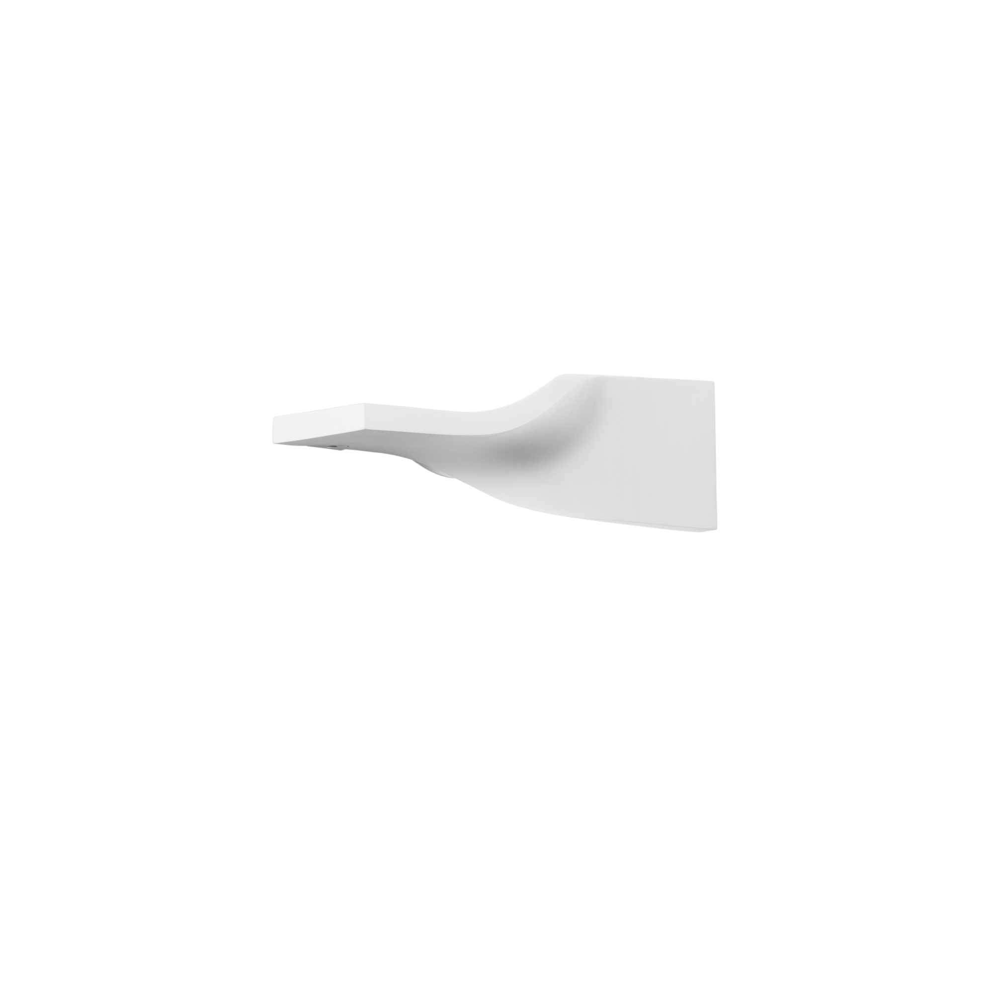 PIROETTE wall light in white paintable plaster 36 cm - Luce Ambiente e Design