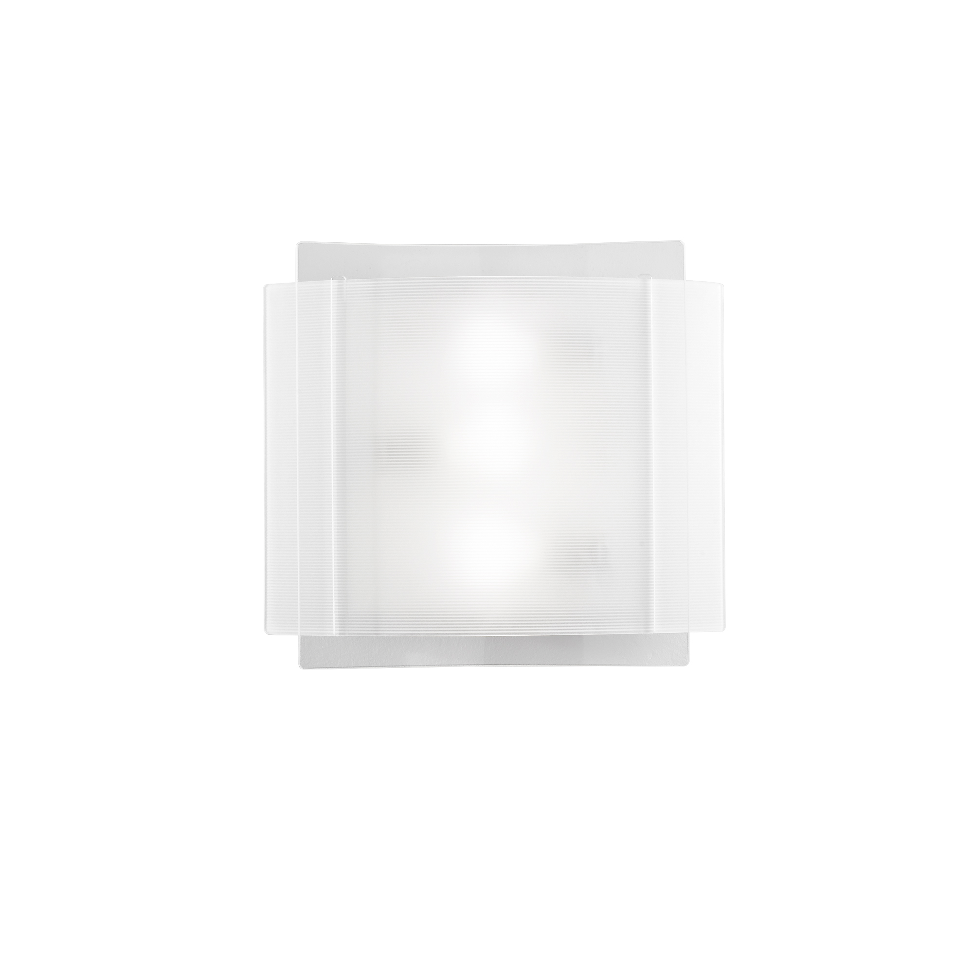 RIGHE ceiling light in white glass h35 x 38 cm - Luce Ambiente e Design