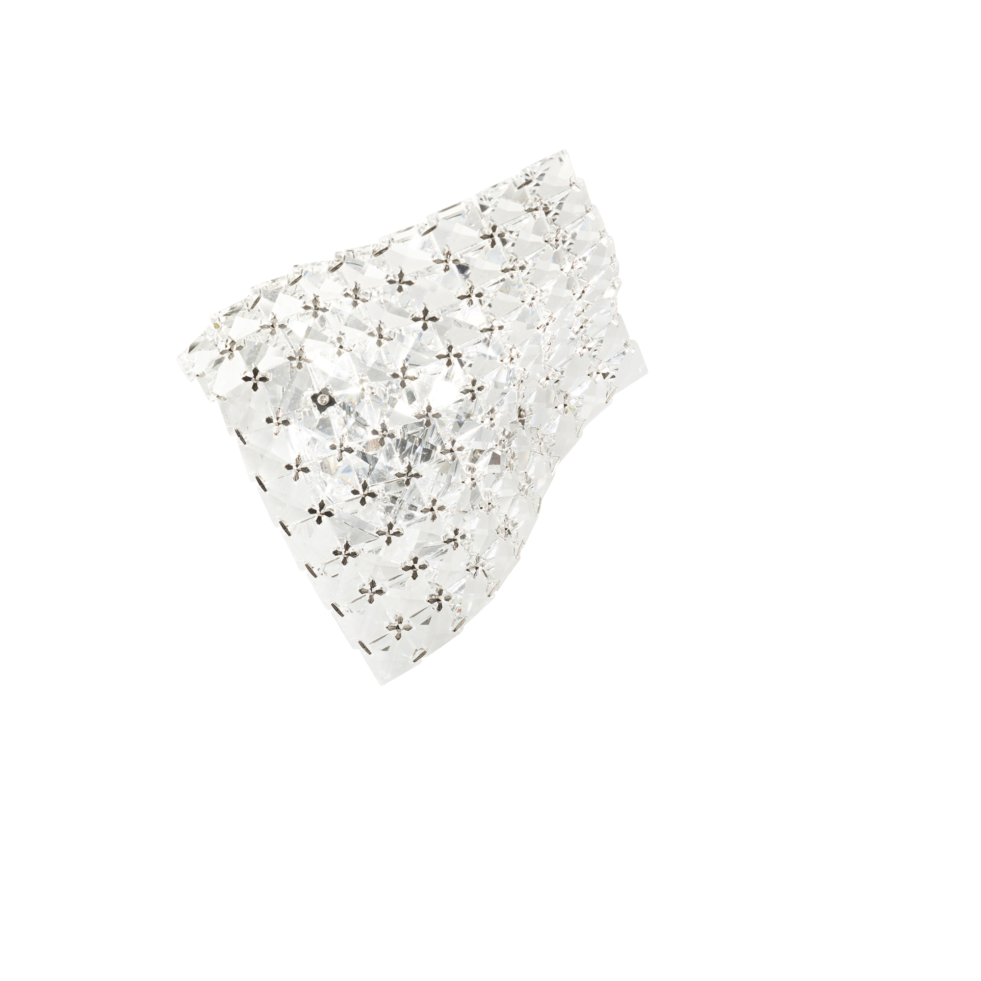 RUMBA wall light in clear crystal h29x25 cm - Luce Ambiente e Design