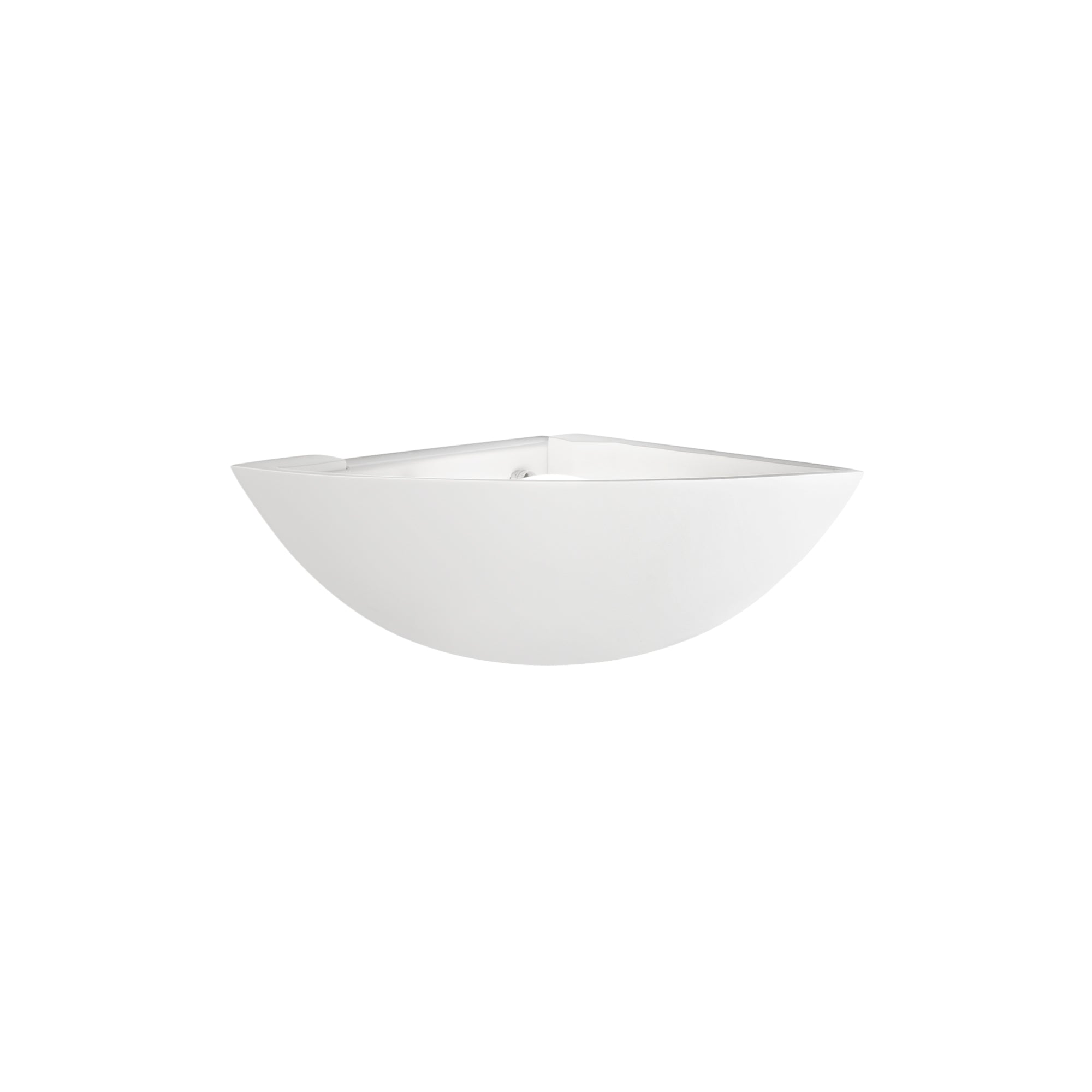 SANTORINI wall light in paintable white plaster - Luce Ambiente e Design