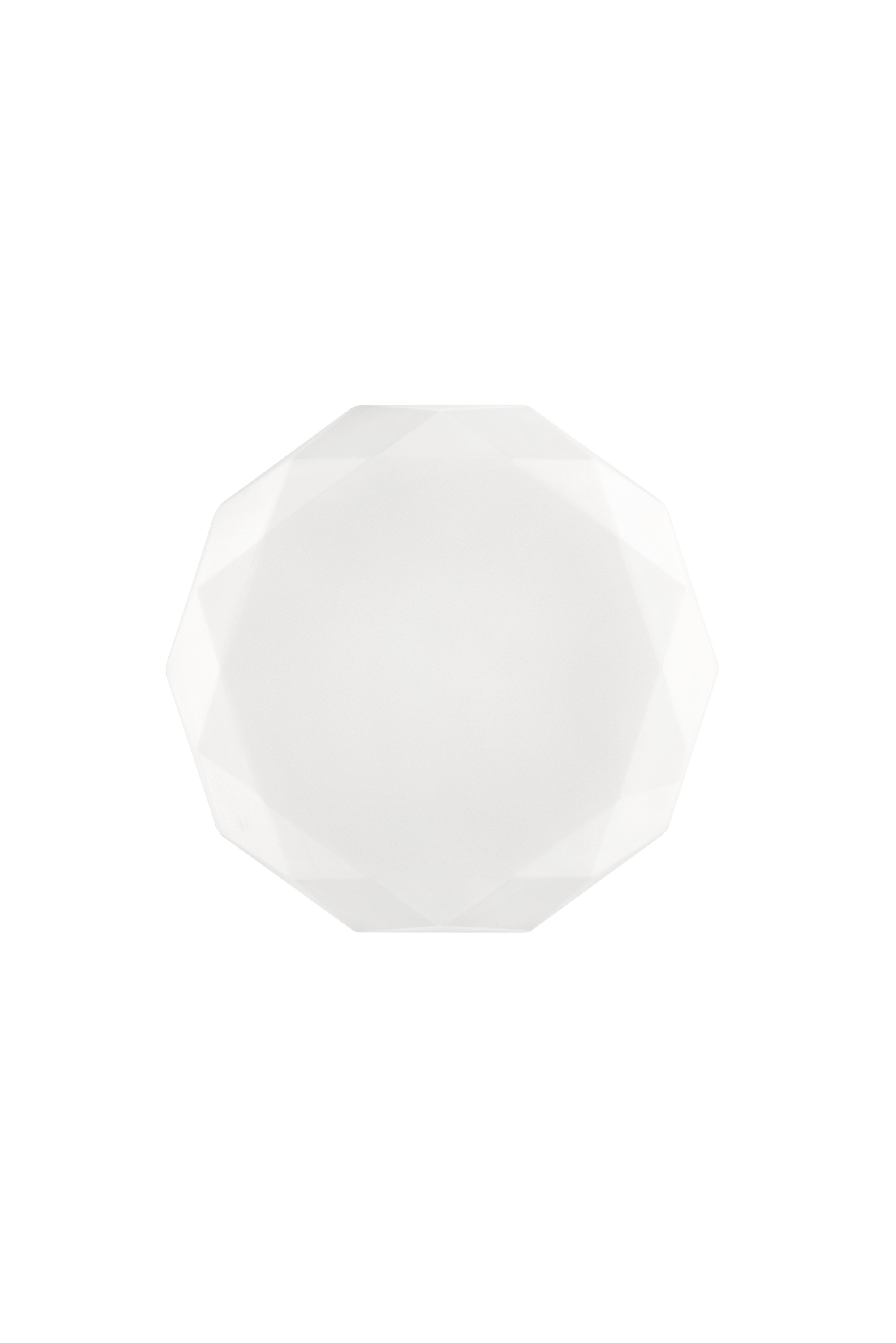 SINOPE LED ceiling light in satin white glass, CCT, Ø 51 cm - Luce Ambiente e Design