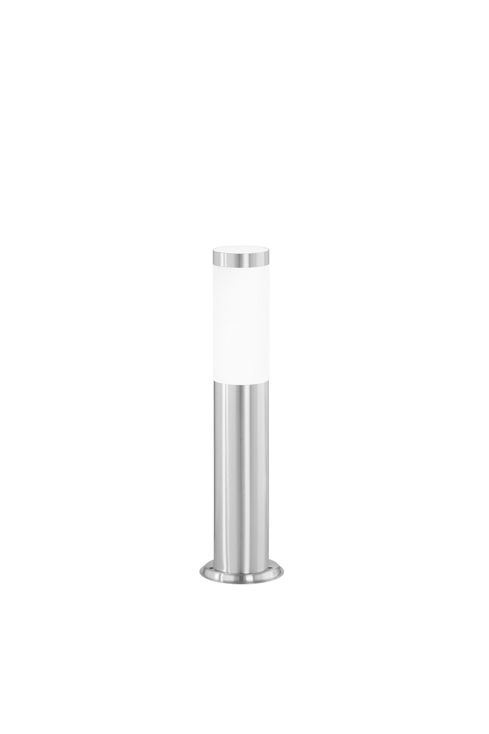 TOKYO outdoor bollard in nickel stainless steel 45 cm - Intec
