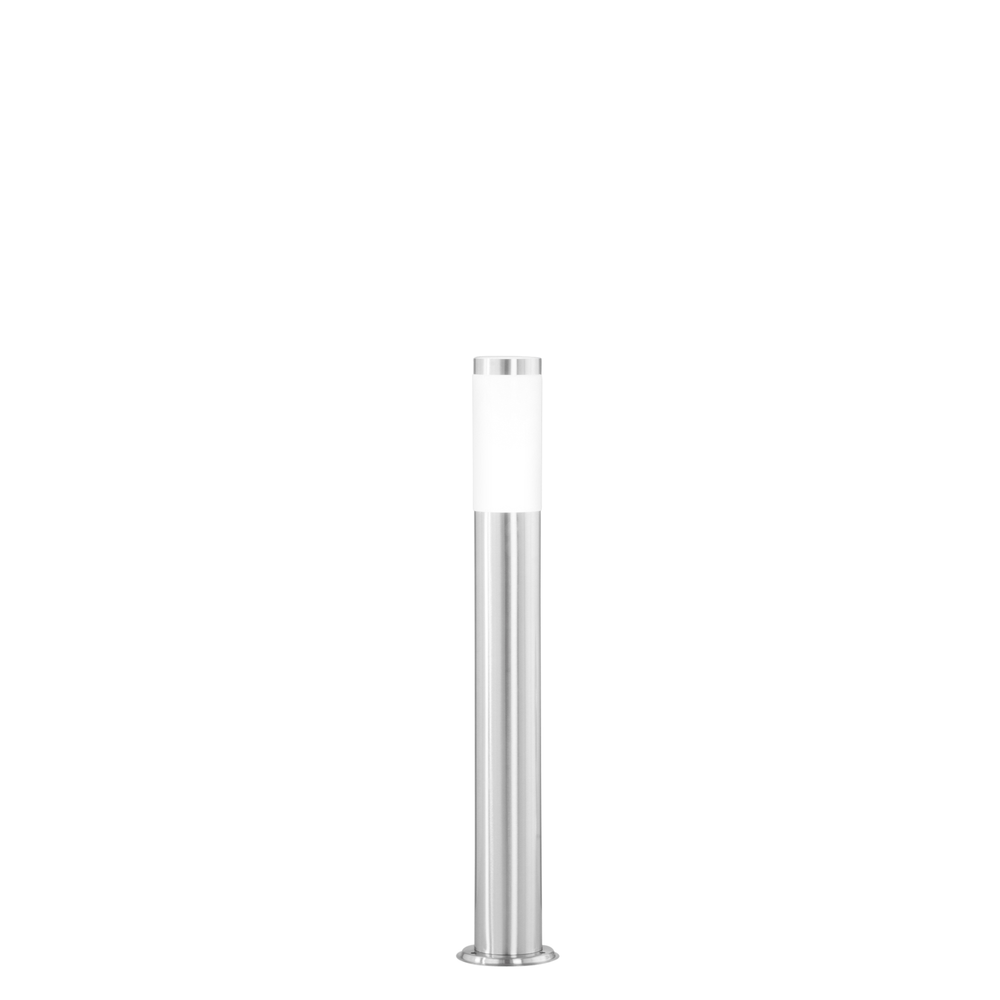 TOKYO outdoor bollard in nickel stainless steel 70 cm - Intec