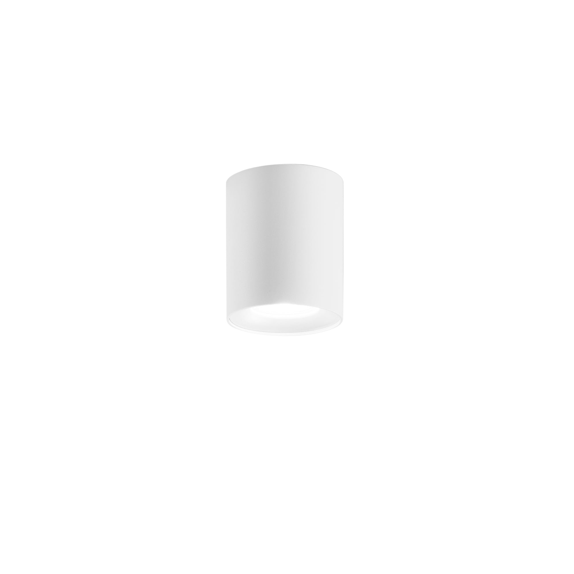 TOWN round ceiling light in white aluminum - Intec