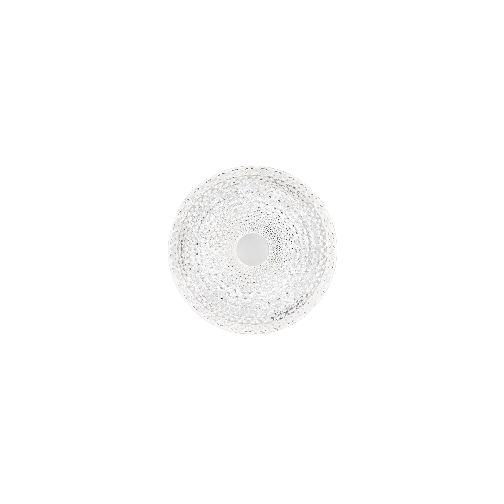 UNIKA white diamond-effect LED ceiling light, CCT with memory function, Ø 29 cm - Luce Ambiente e Design