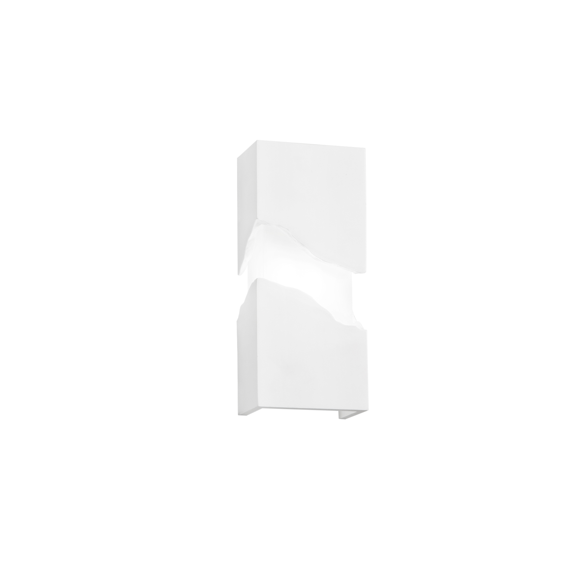 ZEELAND wall light in paintable plaster - Luce Ambiente e Design