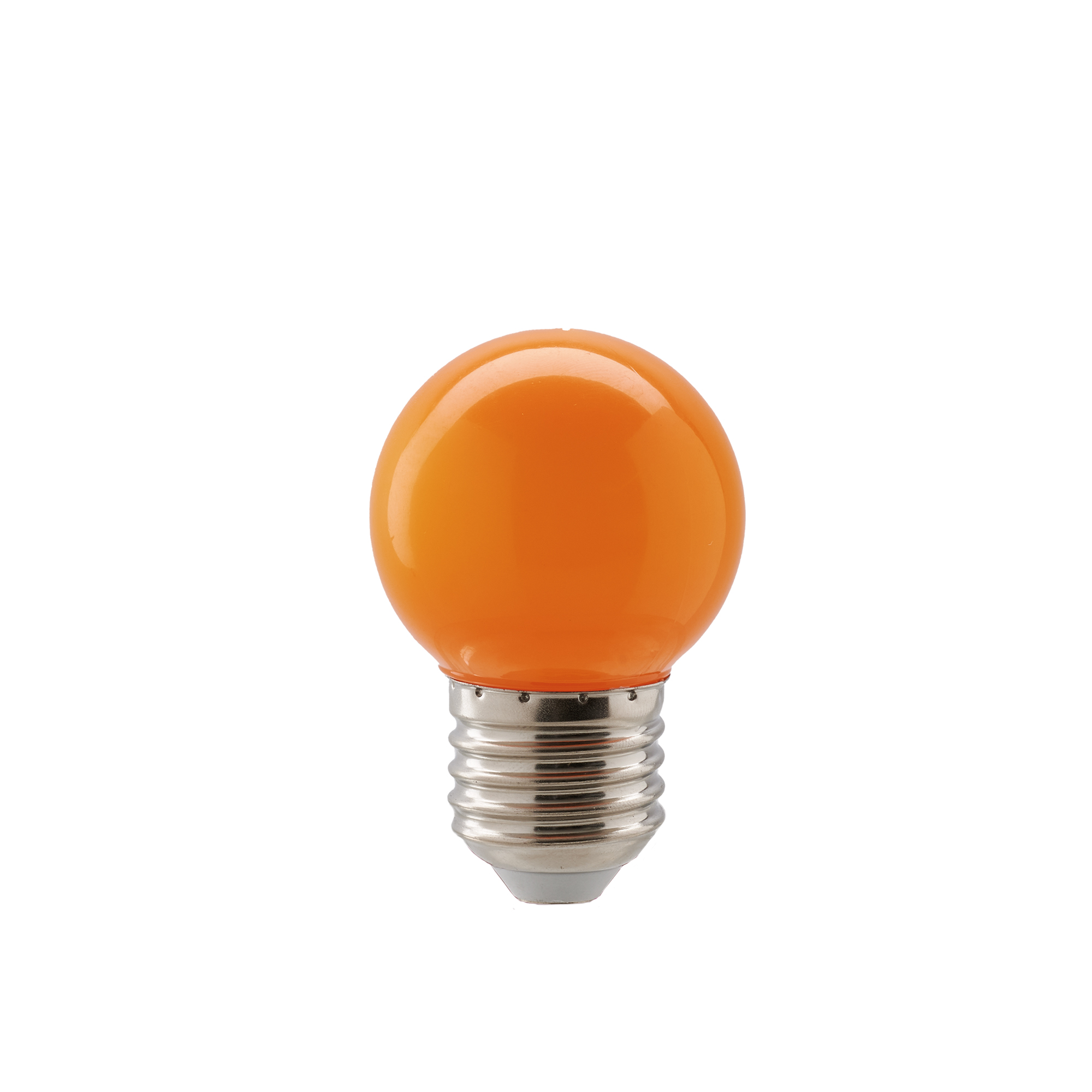 E27 LED bulb 1W - Orange - Intec bulbs