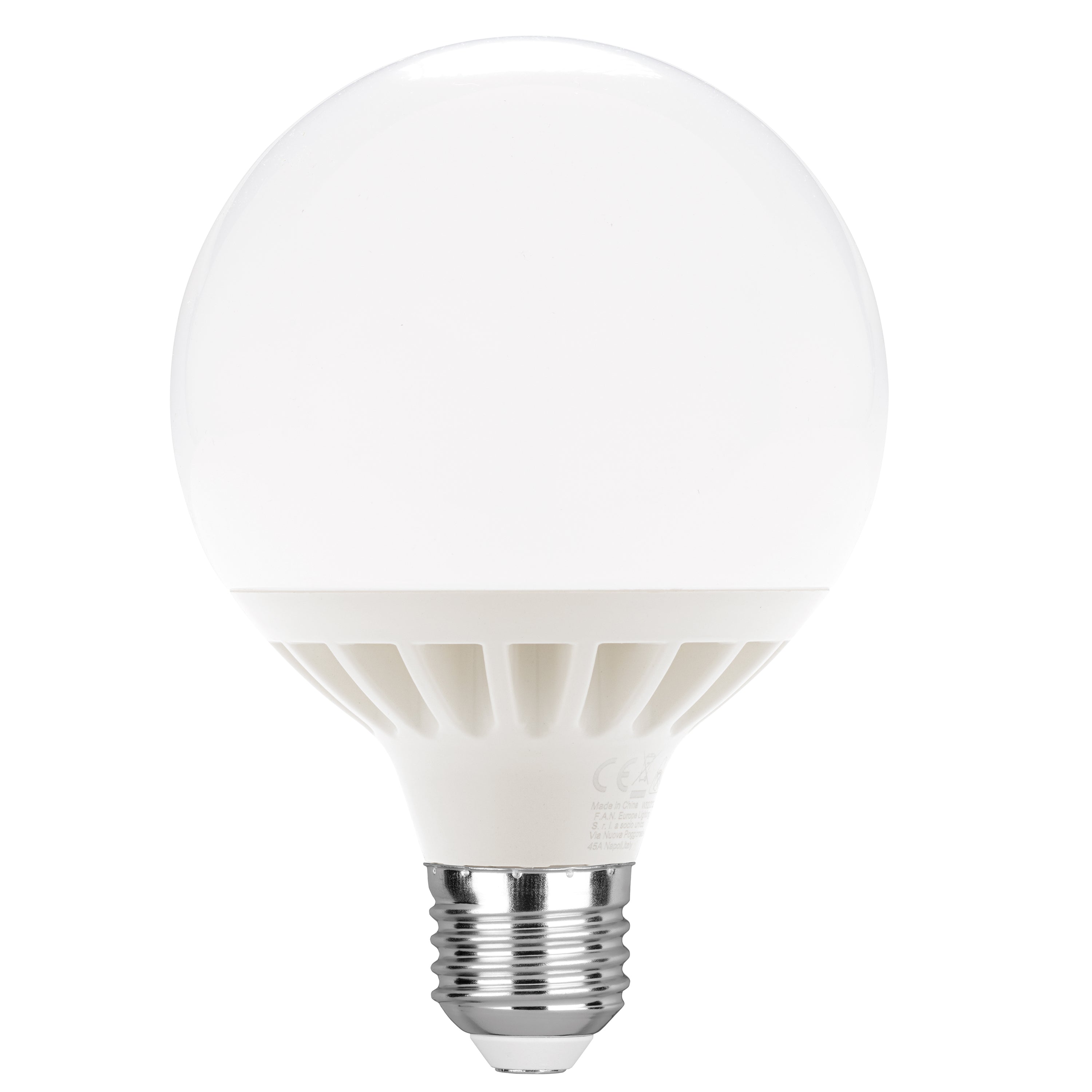 E27 globe LED bulb 95 mm - 18W - 4000K - Intec bulbs