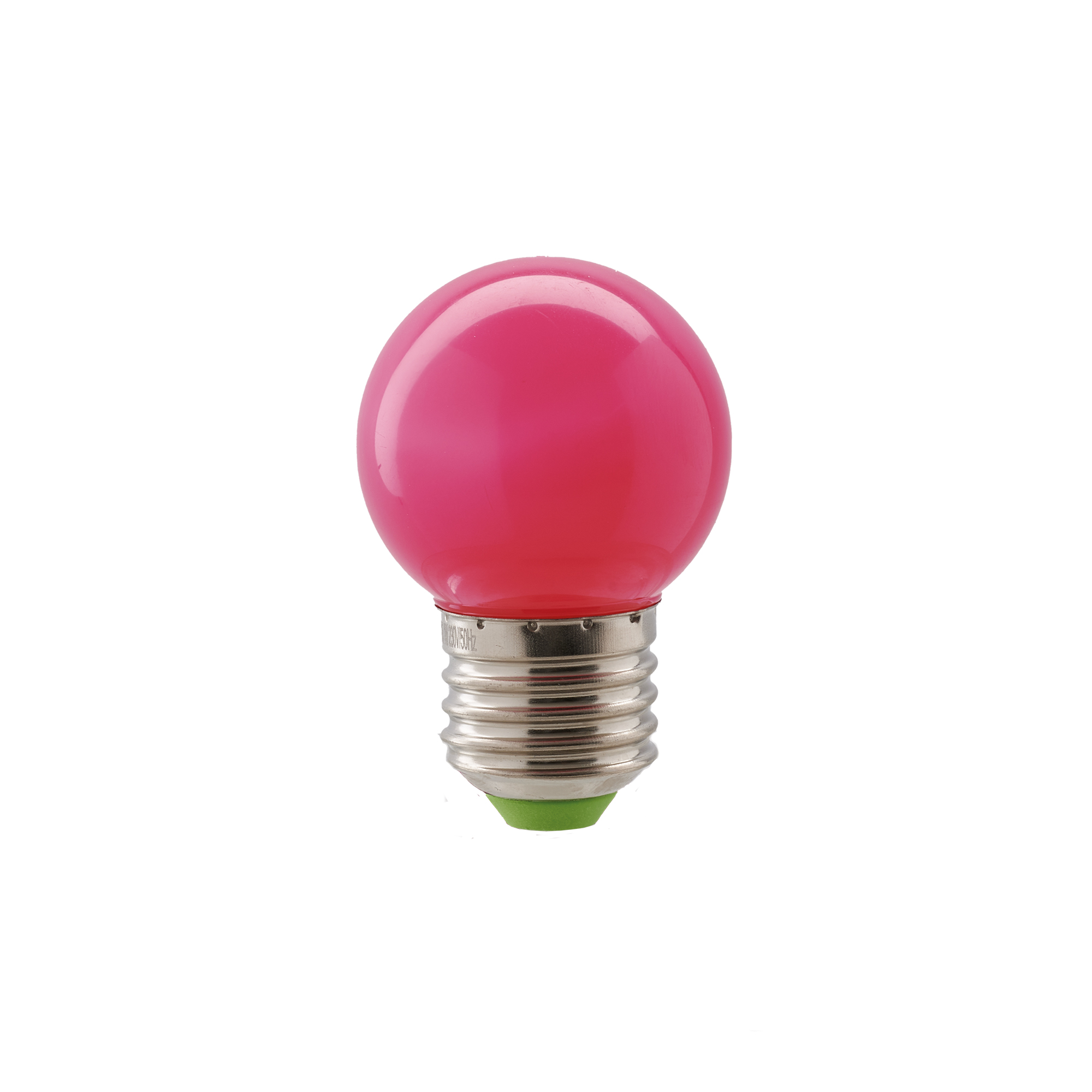 E27 LED bulb 1W - Pink - Intec bulbs