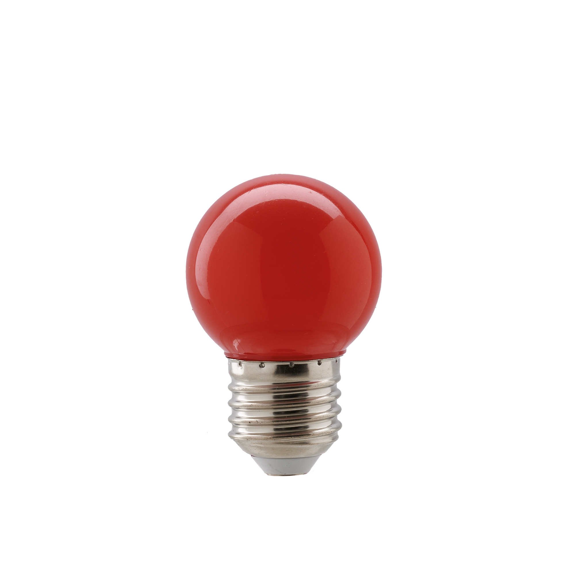E27 LED bulb 1W - Red - Intec bulbs