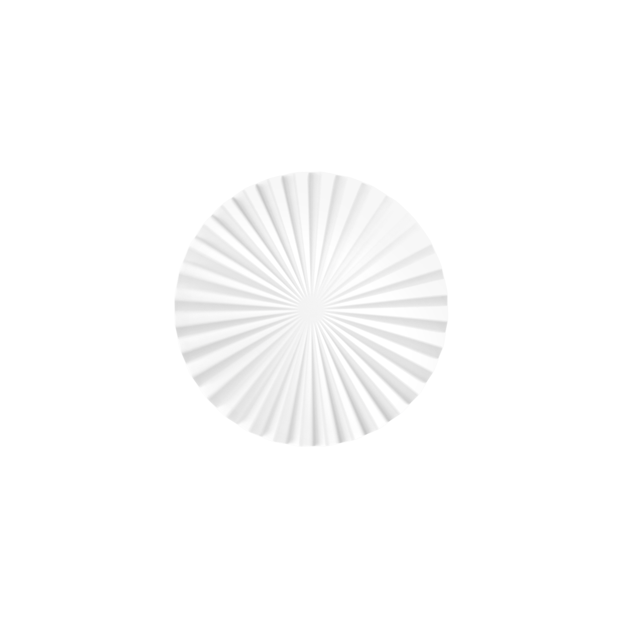 ANADARA wall light in white metal, CCT, Ø 50 cm - Luce Ambiente e Design