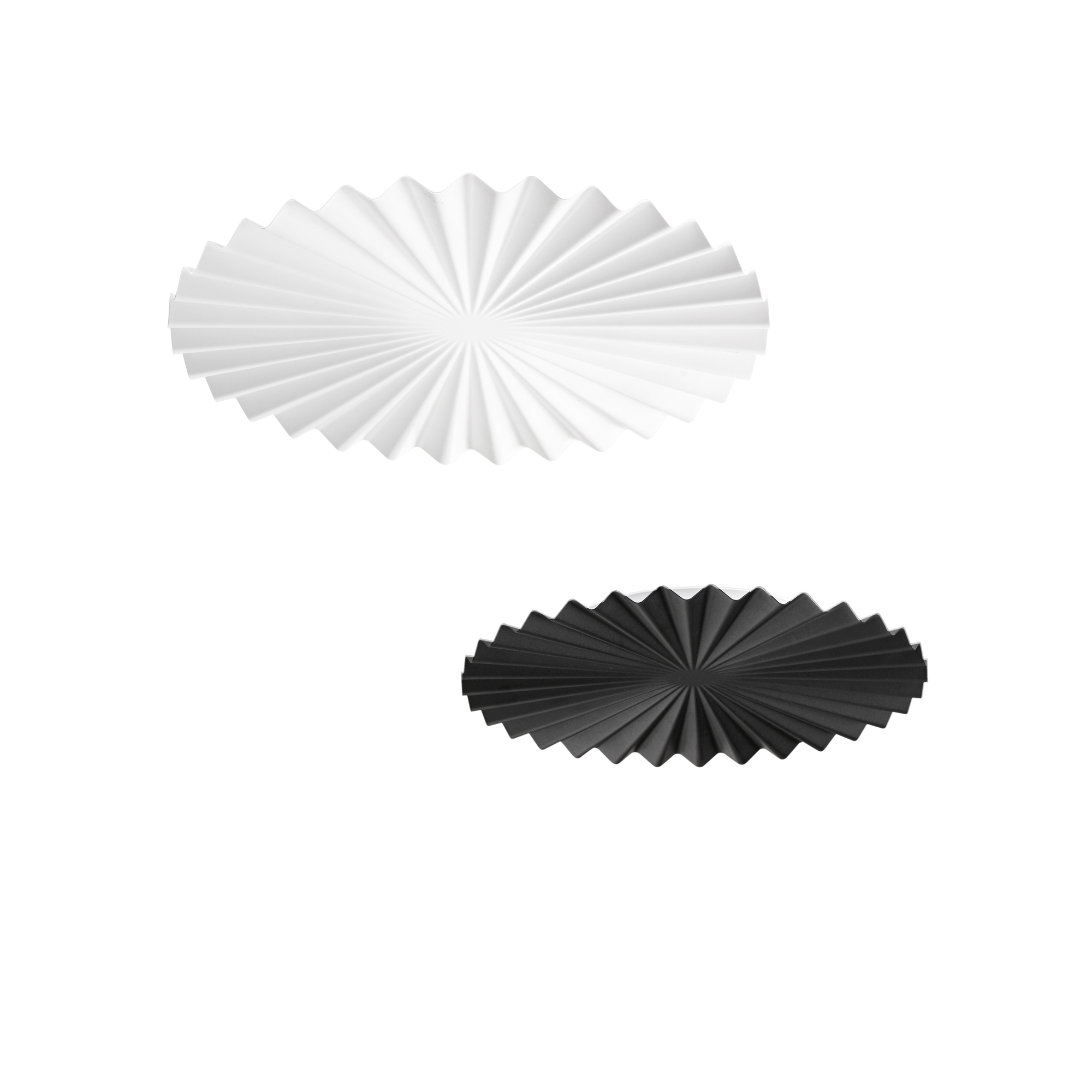 ANADARA wall light in black metal, CCT, Ø 50 cm - Luce Ambiente e Design