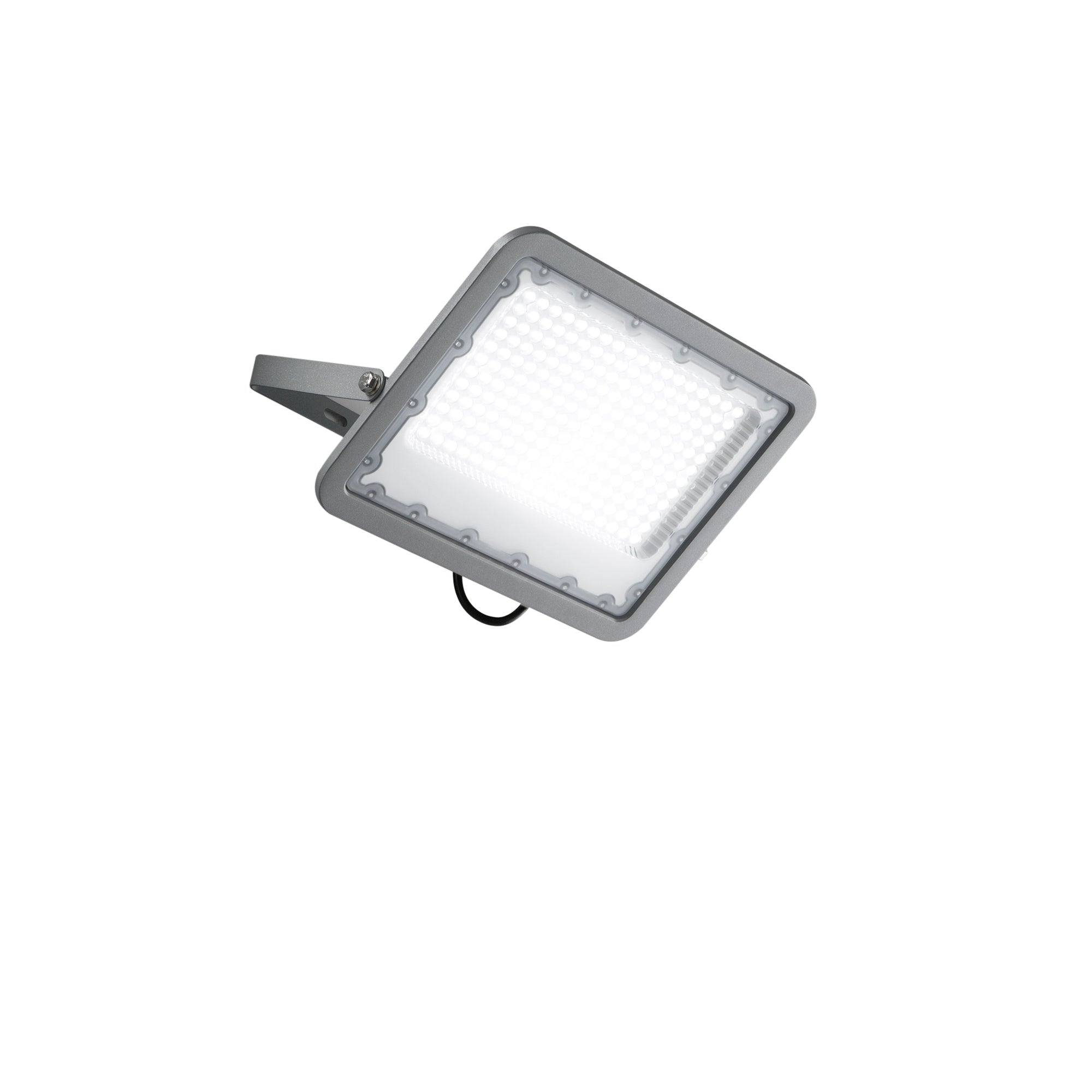 ATHOS LED projector in silver aluminum 150W cool light - Intec