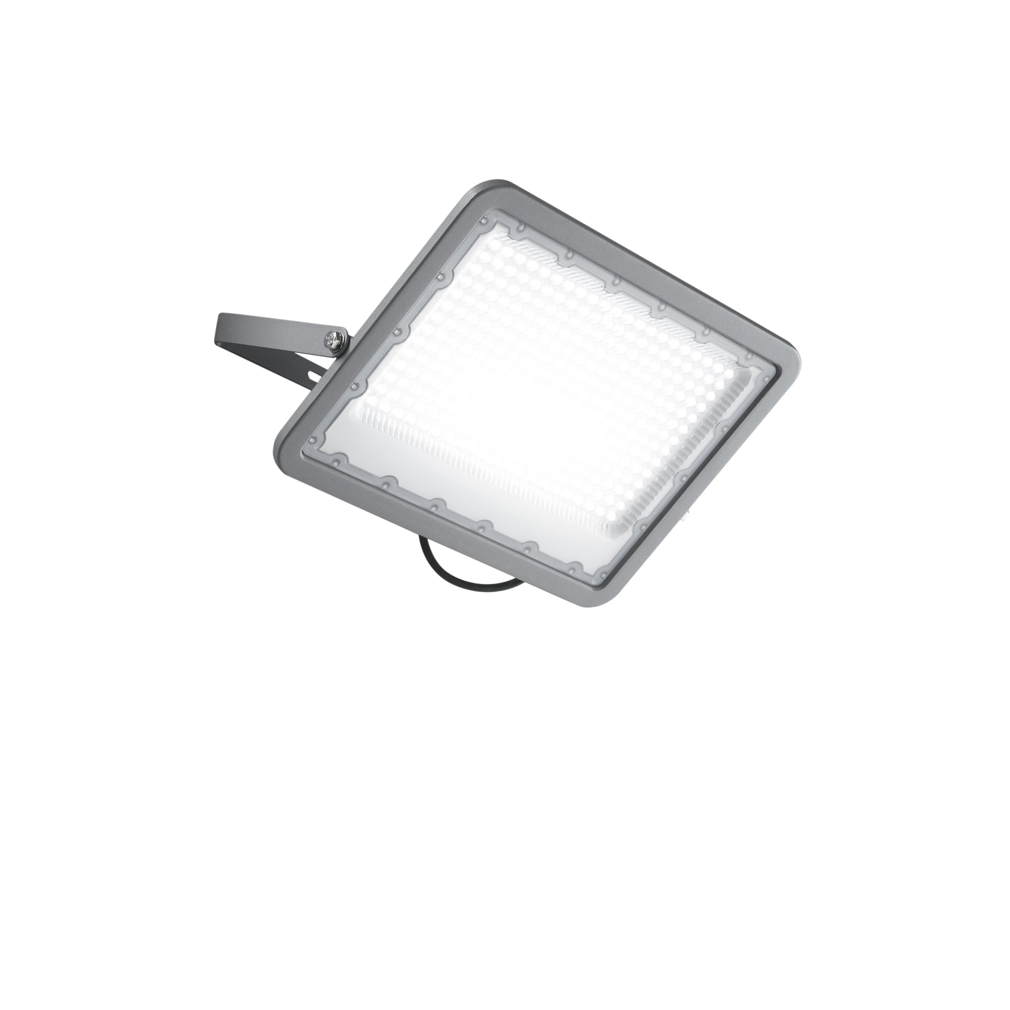 ATHOS LED projector in silver aluminum 200W natural light IP65 - Intec