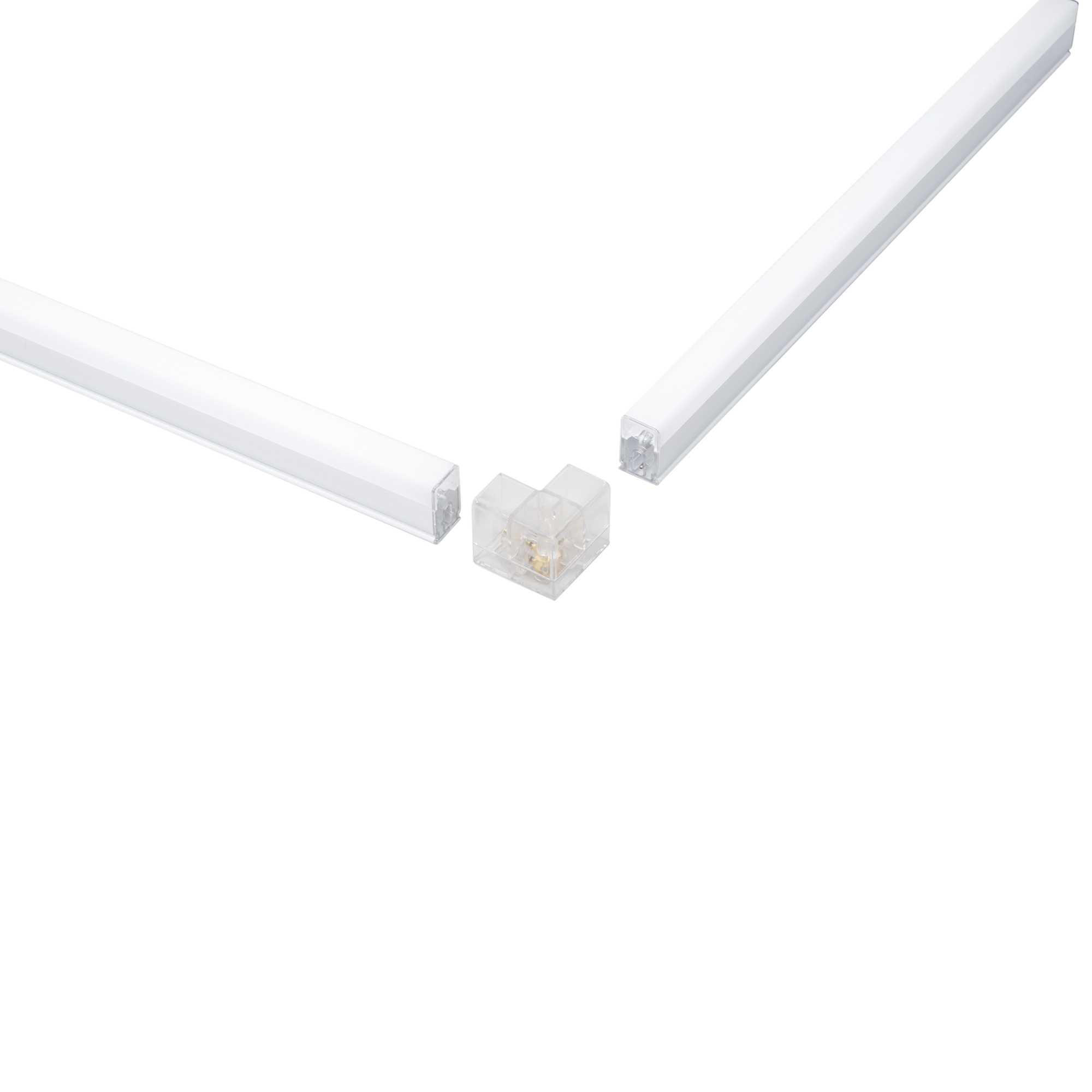 L connector for SHAPE LED bar - Intec