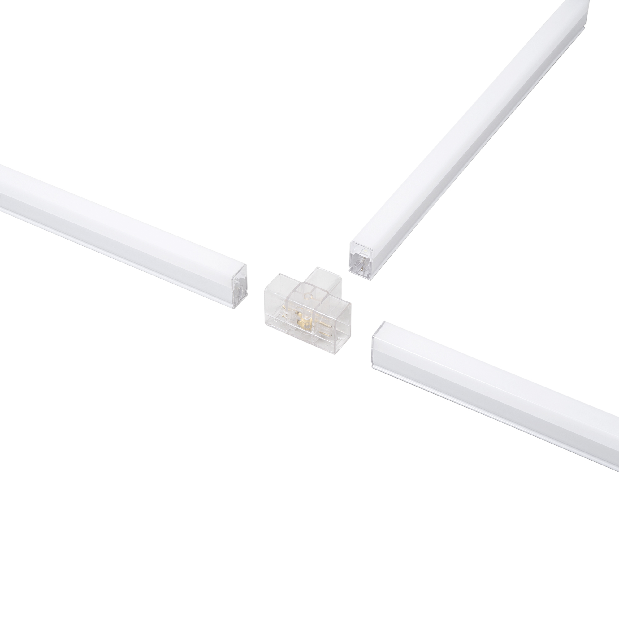 T connector for SHAPE LED bar - Intec