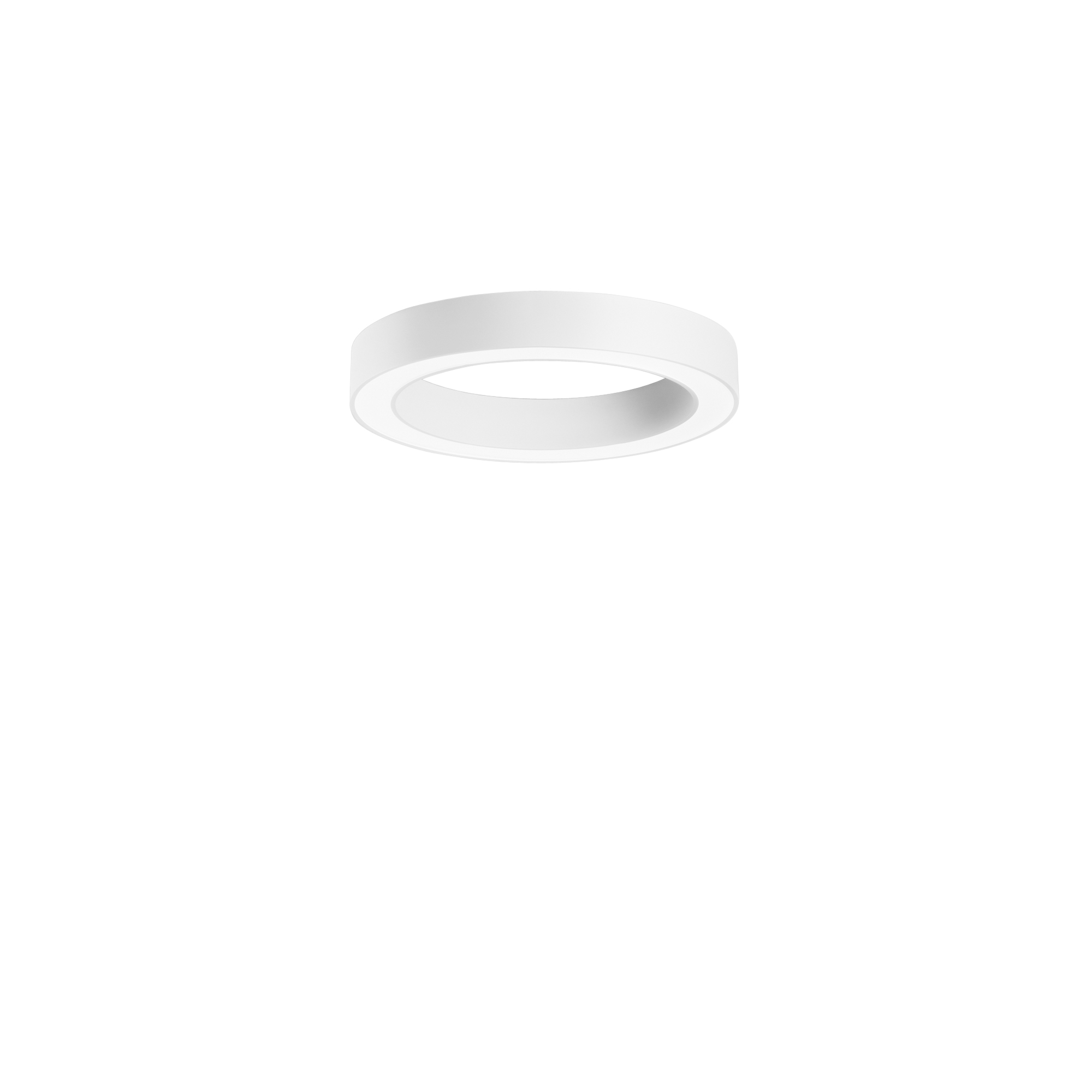 DEMOS white LED ceiling light with acrylic diffuser, CCT, 60 cm Ø - Luce Ambiente e Design