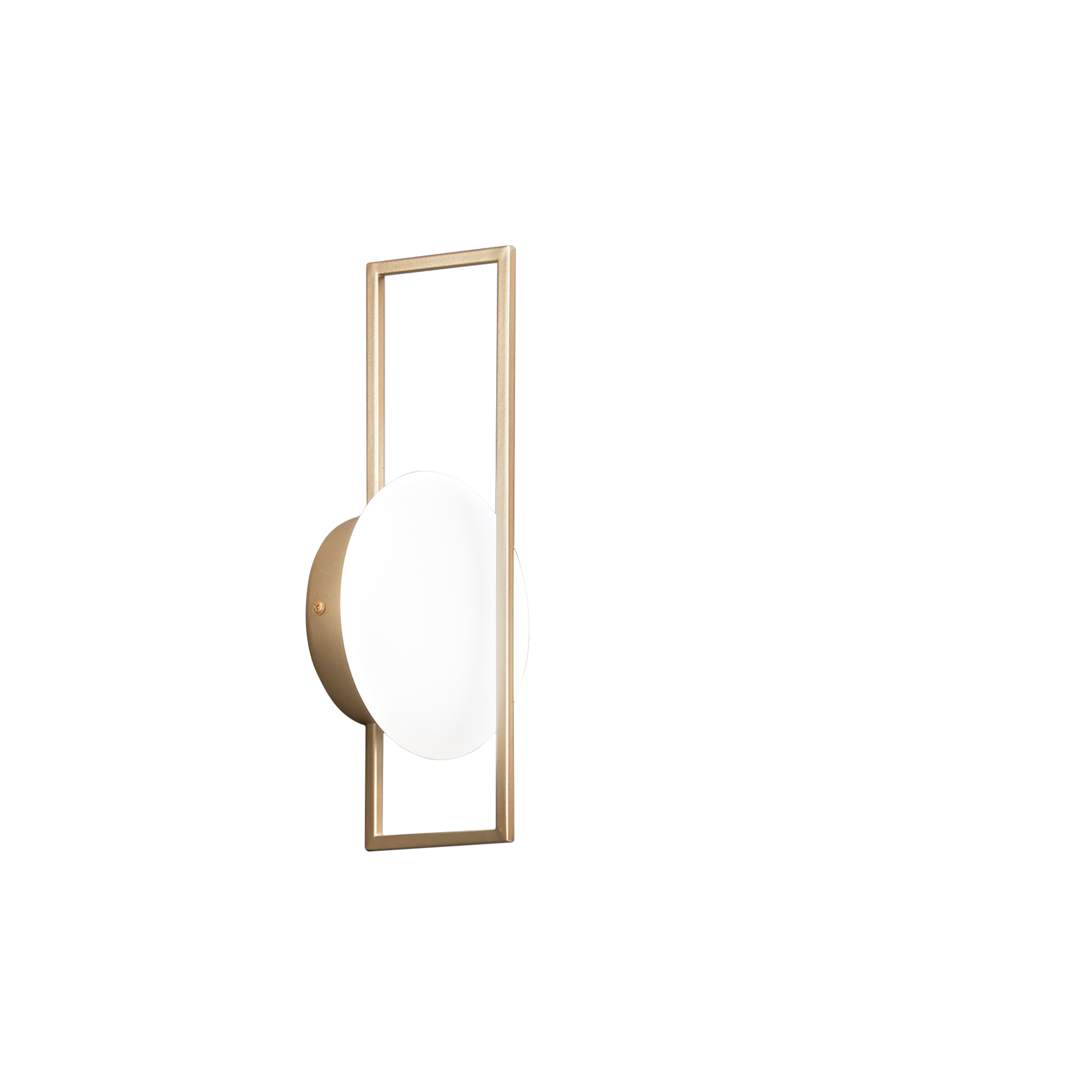 LED FOBOS wall light in gold metal, CCT - Luce Ambiente e Design