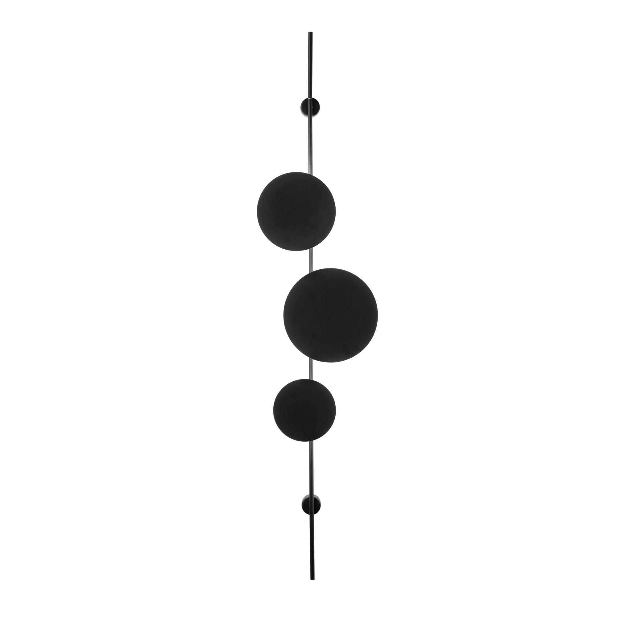 LED IDOL wall light in black aluminium, CCT - Luce Ambiente e Design