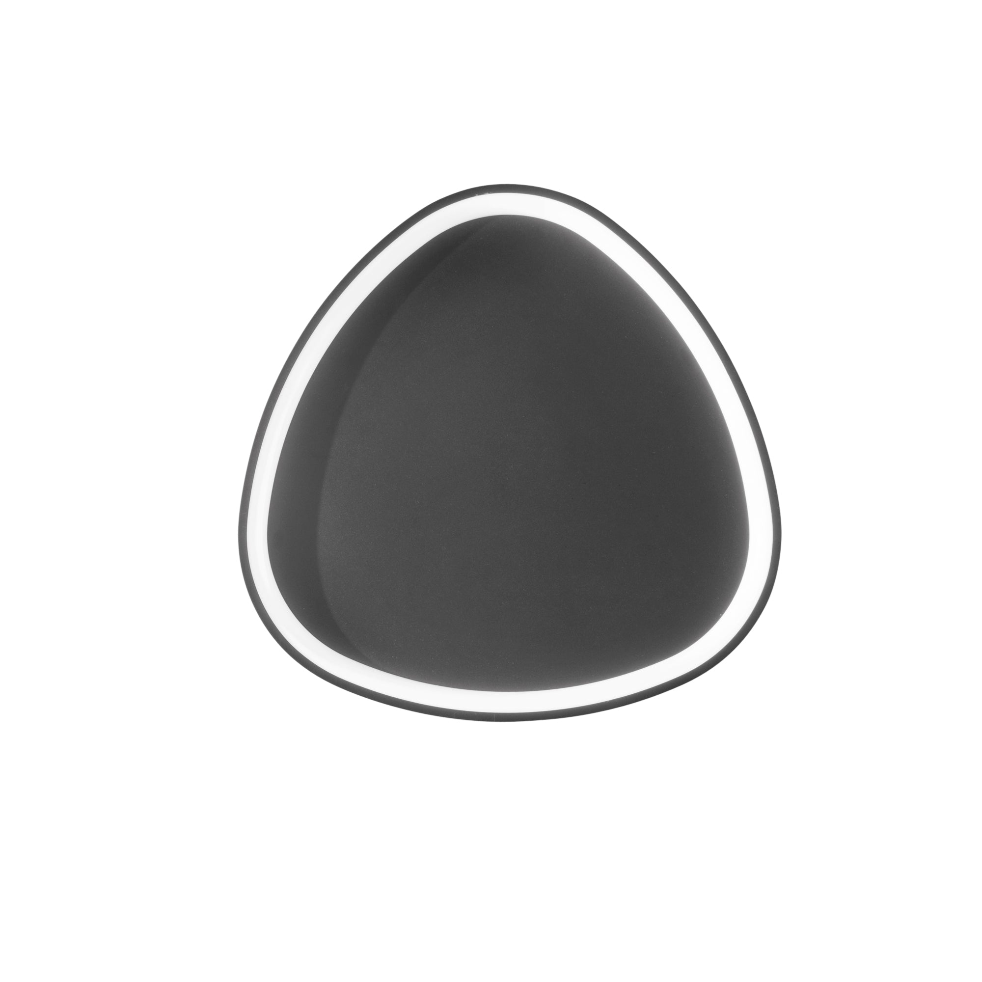 KLAPTON LED ceiling light in black aluminium, CCT Ø 65 cm - Luce Ambiente e Design