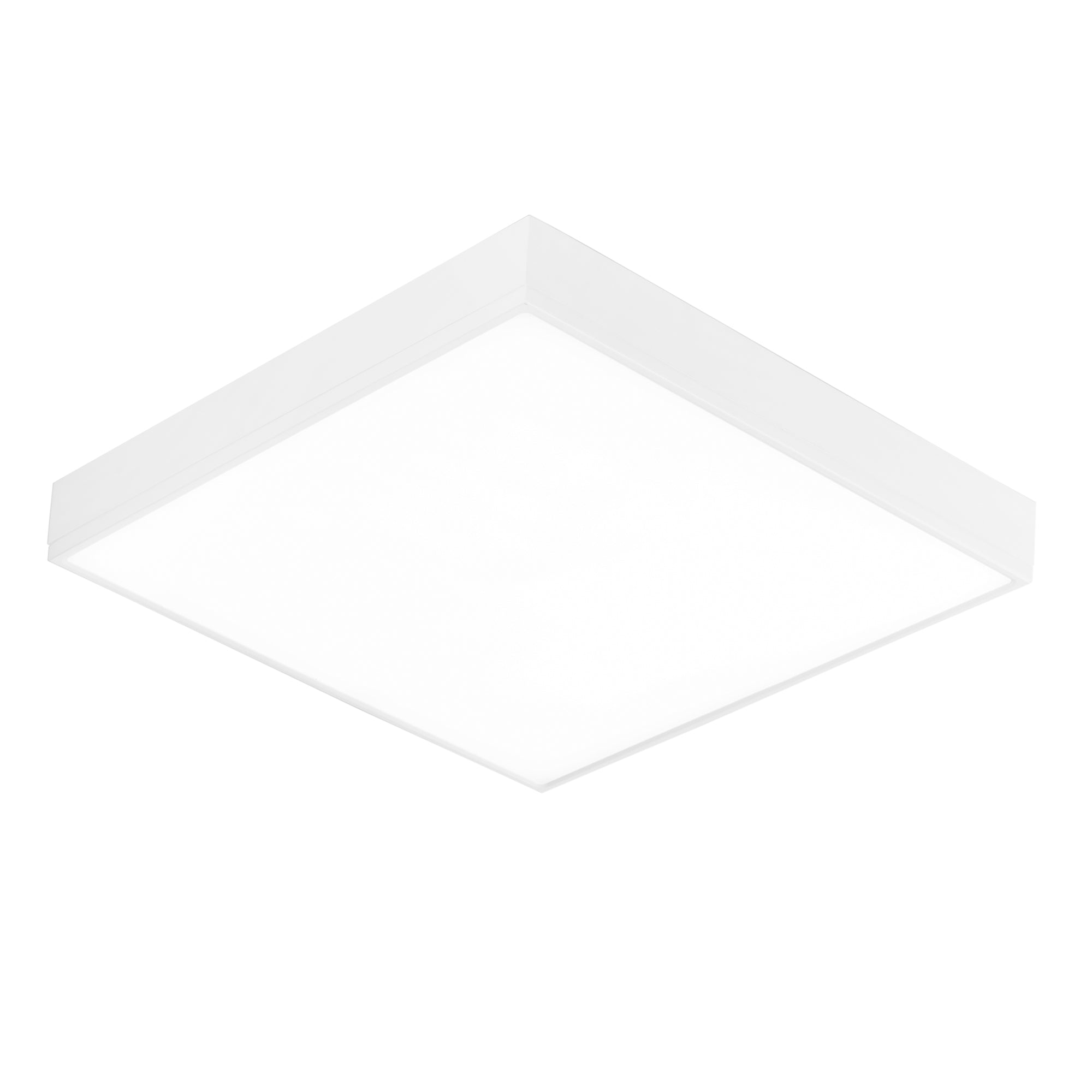 KLIO square white LED ceiling light 64.8W, 3000K, 40 cm - Intec