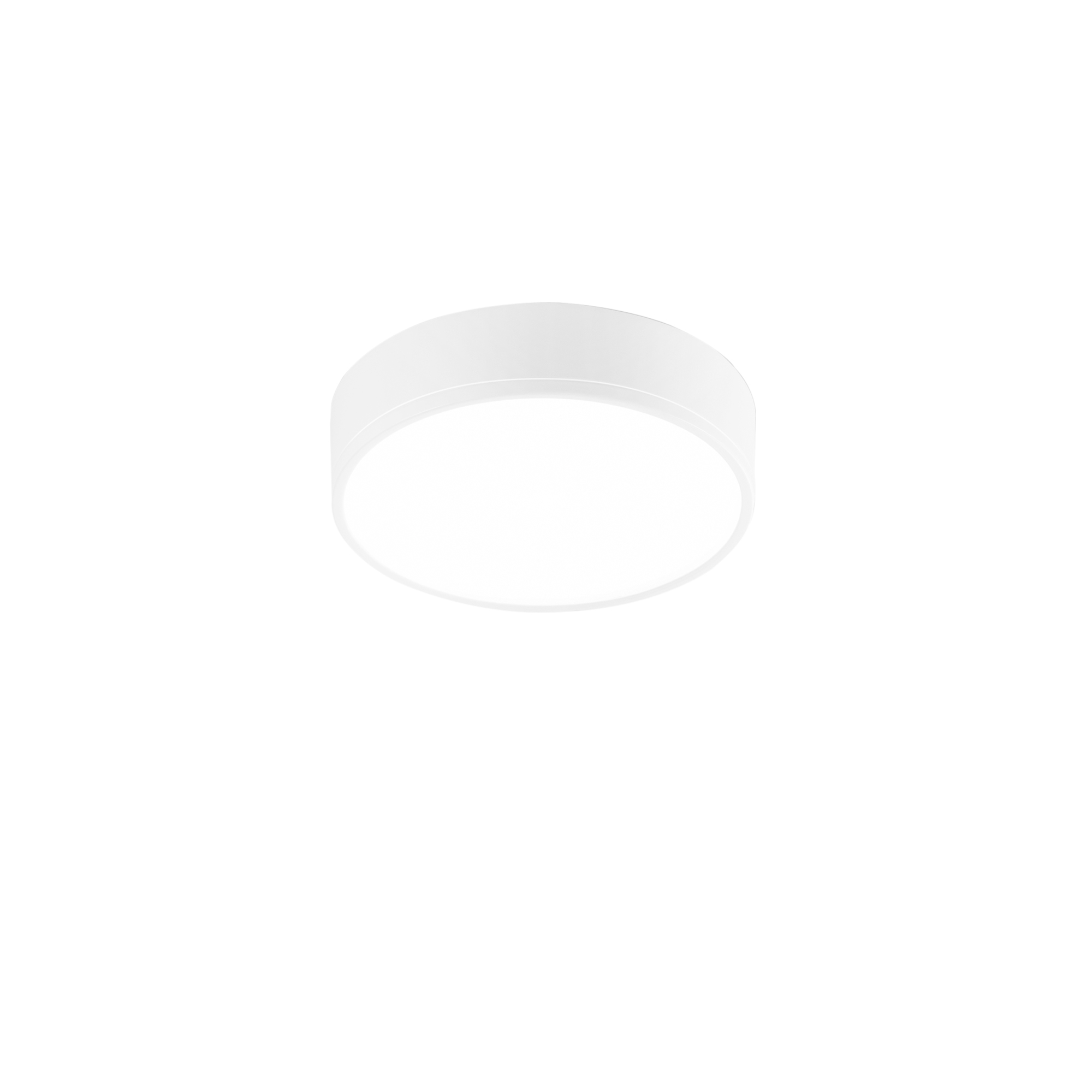 KLIO round white LED ceiling light 36W, 4000K, Ø 21.2 cm - Intec