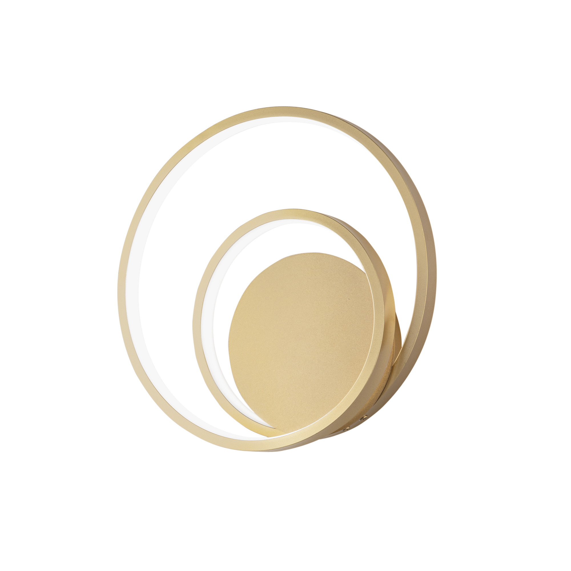 LED LIEVE wall light in gold aluminium, CCT - Luce Ambiente e Design