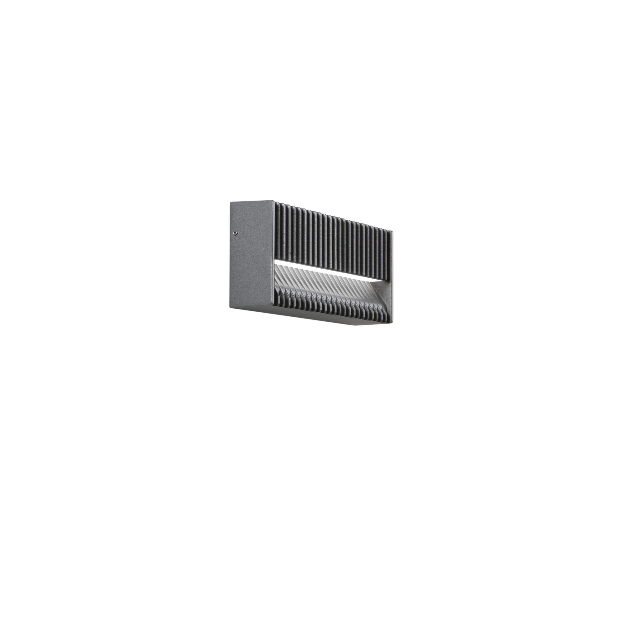 LUMINA LED outdoor wall light in anthracite aluminum, CCT - Intec