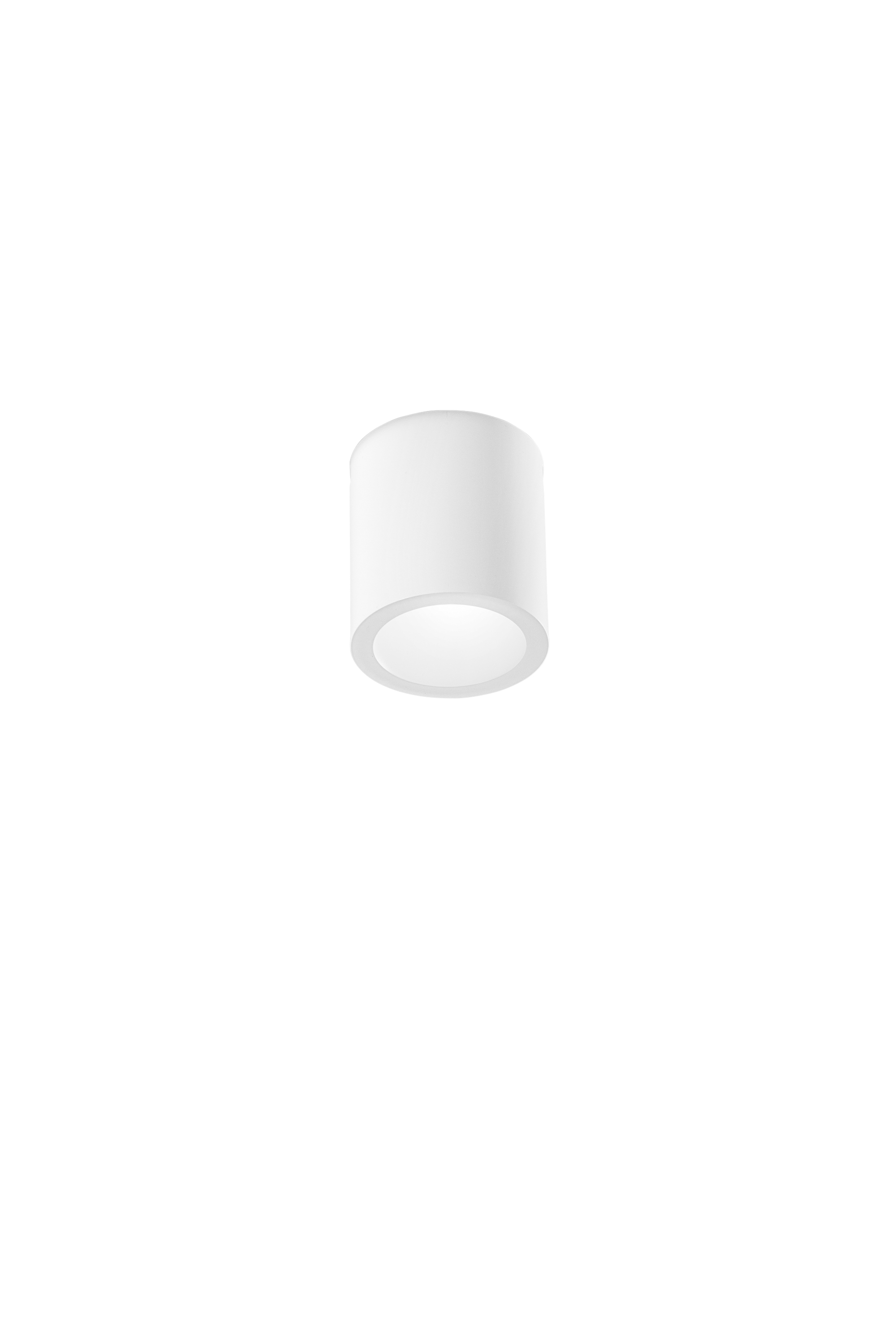 MANOR round ceiling light in aluminum and PC with CCT - White - INTEC