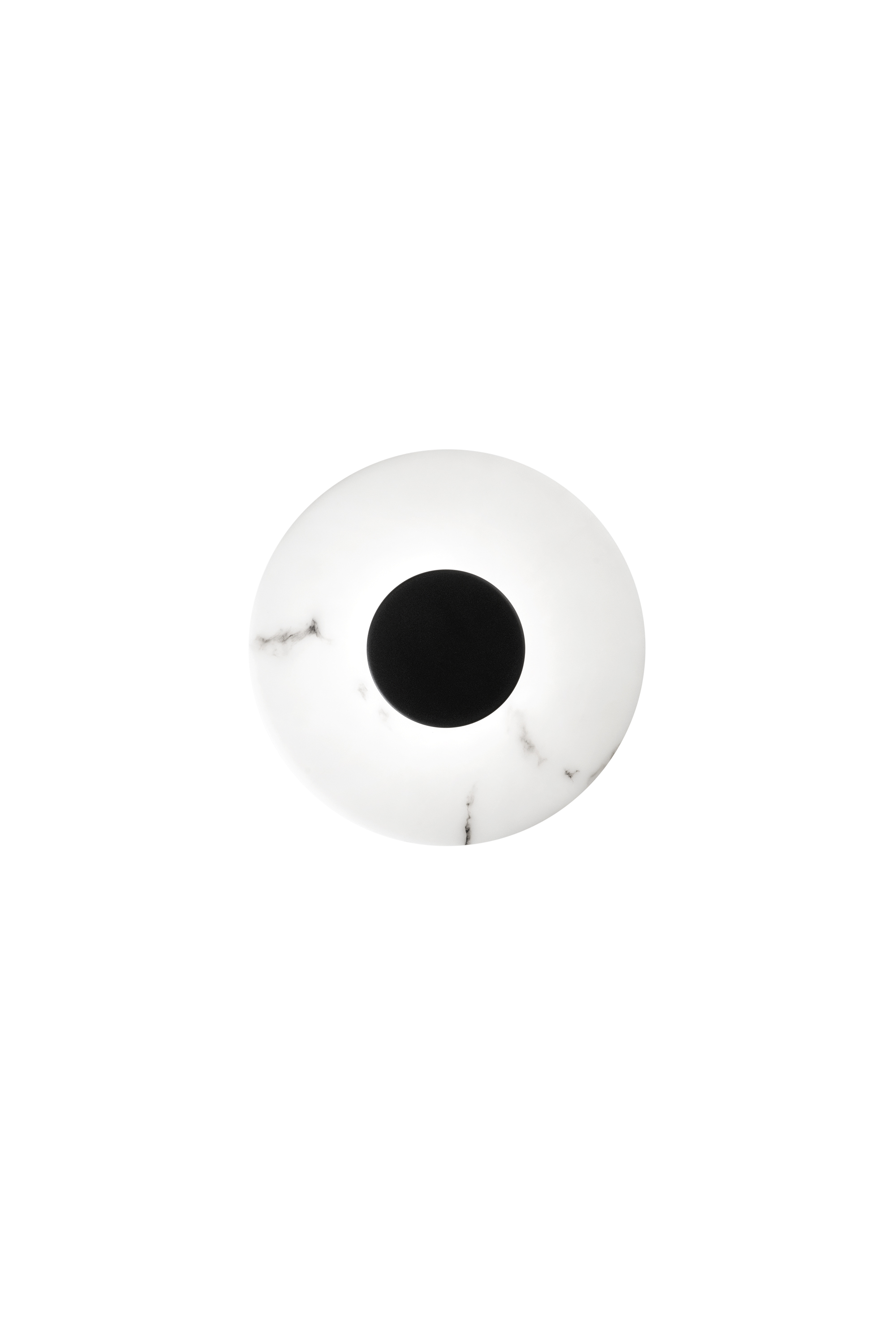 LED MORSE wall light in alabaster glass, CCT - Luce Ambiente e Design