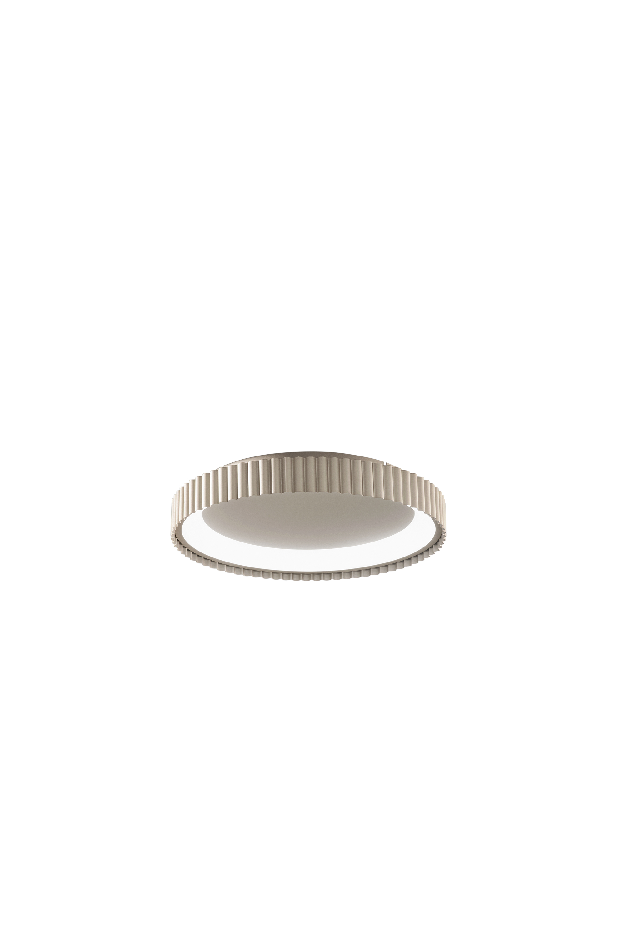 NIKE gold LED ceiling light in metal, CCT, Ø 39 cm - Luce Ambiente e Design