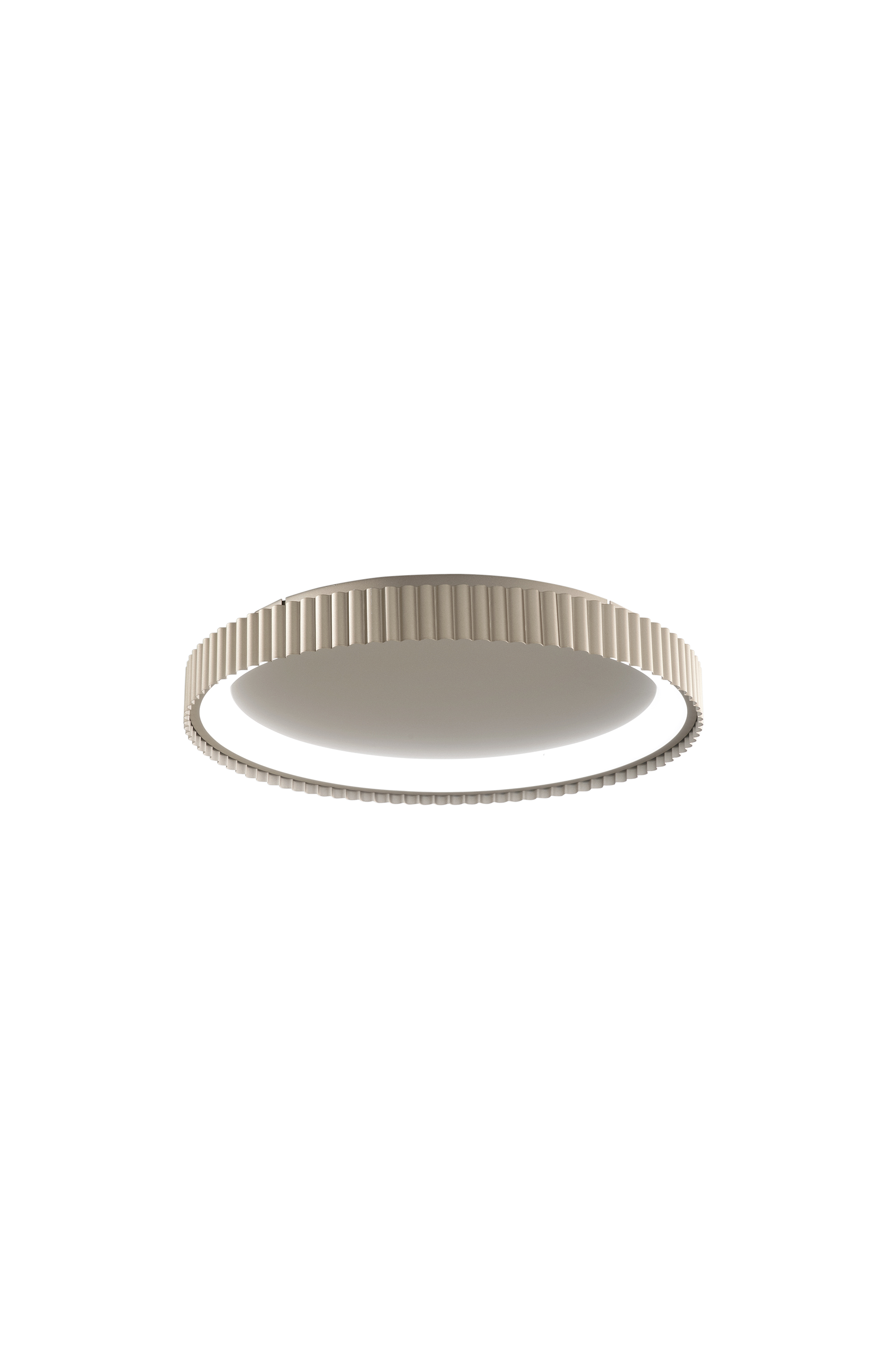 NIKE gold LED ceiling light in metal, CCT, Ø 49 cm - Luce Ambiente e Design