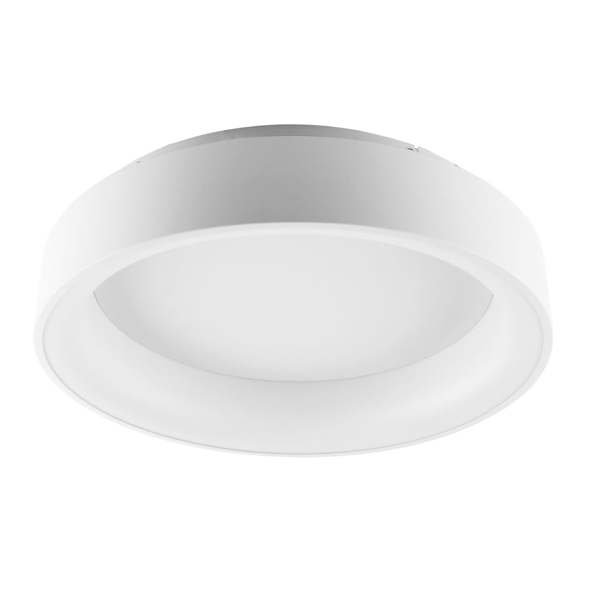 NOAH white LED ceiling light in aluminium, CCT Ø 60 cm - Luce Ambiente e Design
