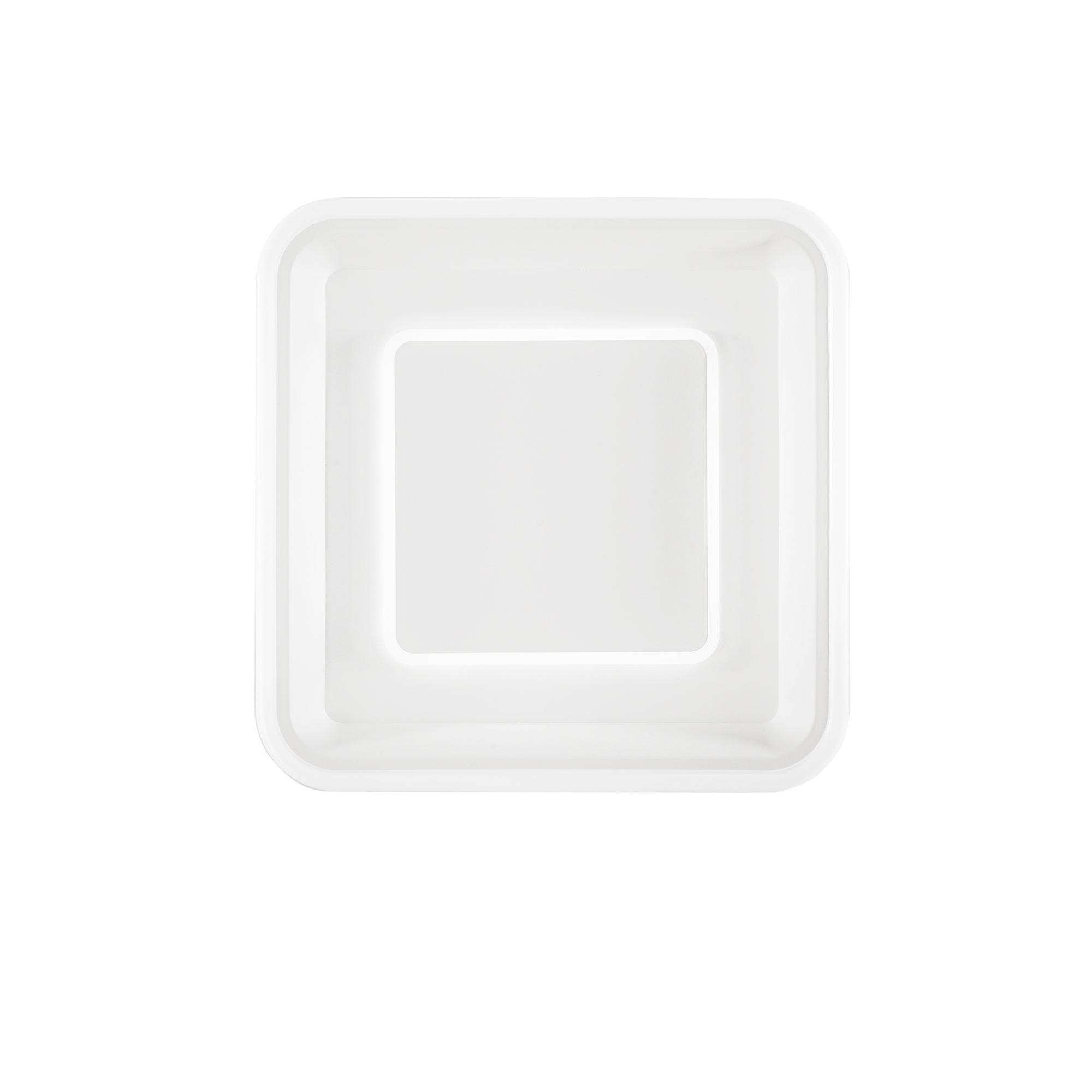 NURAX square LED ceiling light in white aluminium, CCT, 49.5 cm - Luce Ambiente e Design