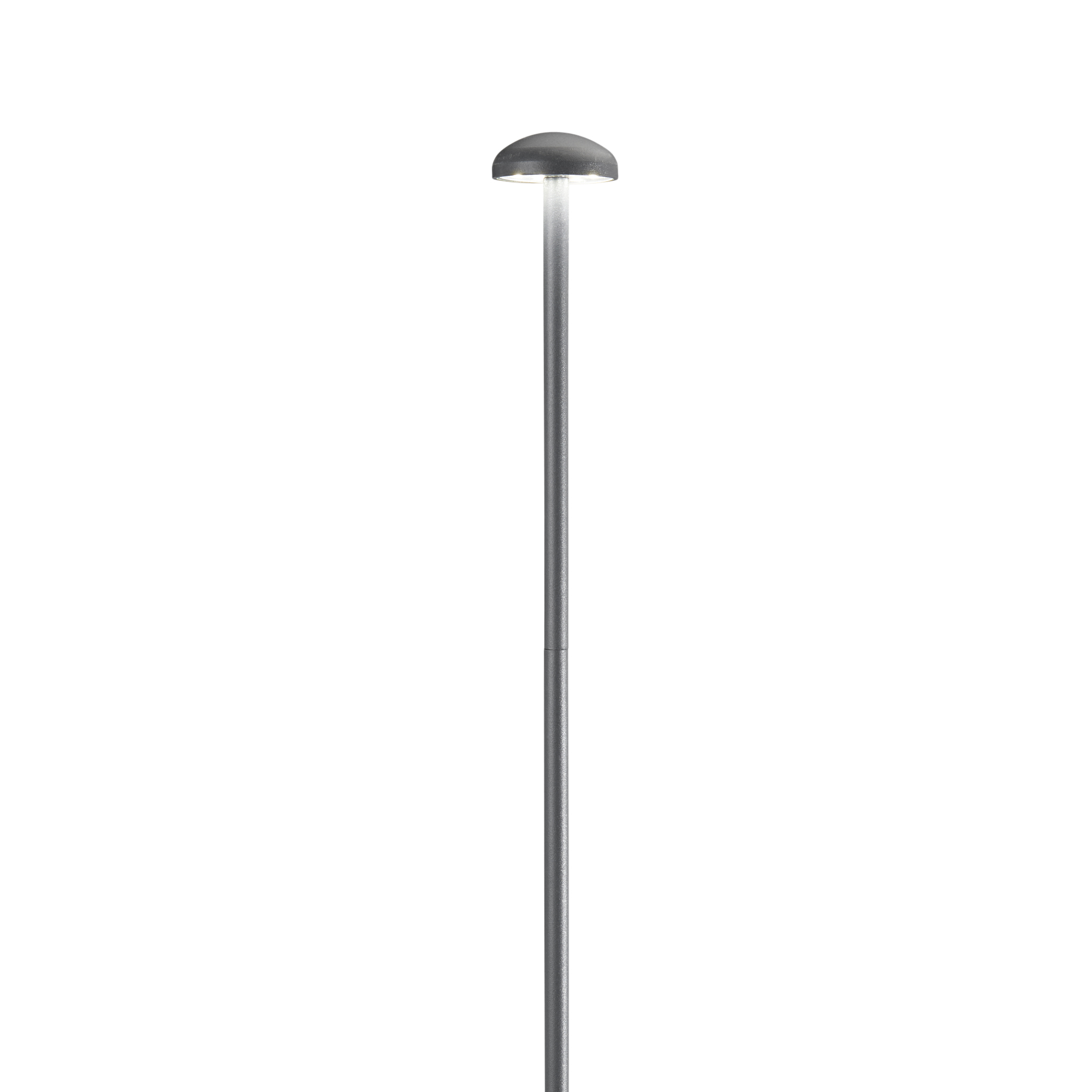 Modular outdoor bollard PUK 24V with included cables - Anthracite - Intec