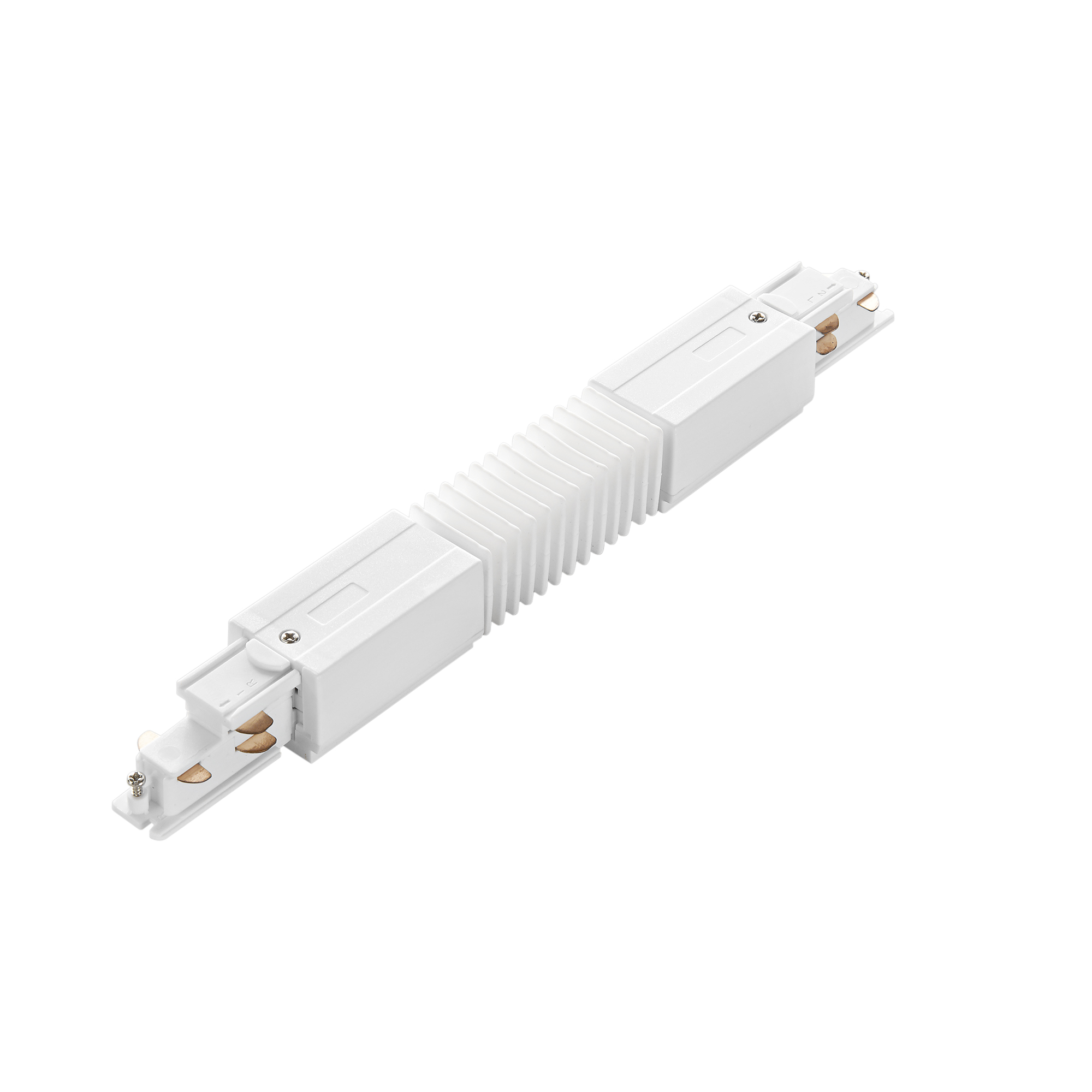 Linear flexible connector for white 6-wire RAIL DALI track - Intec